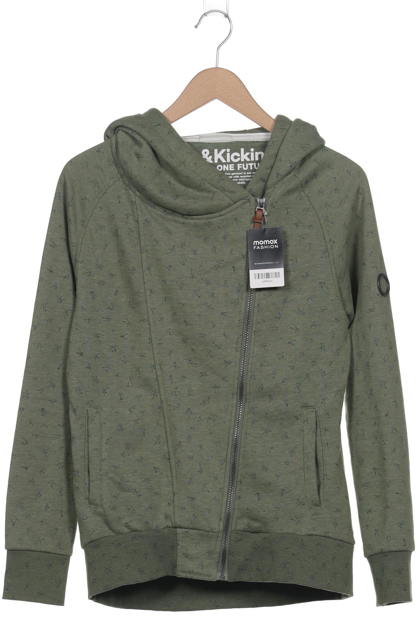 

Alife & Kickin Damen Kapuzenpullover, grün, Gr. 38