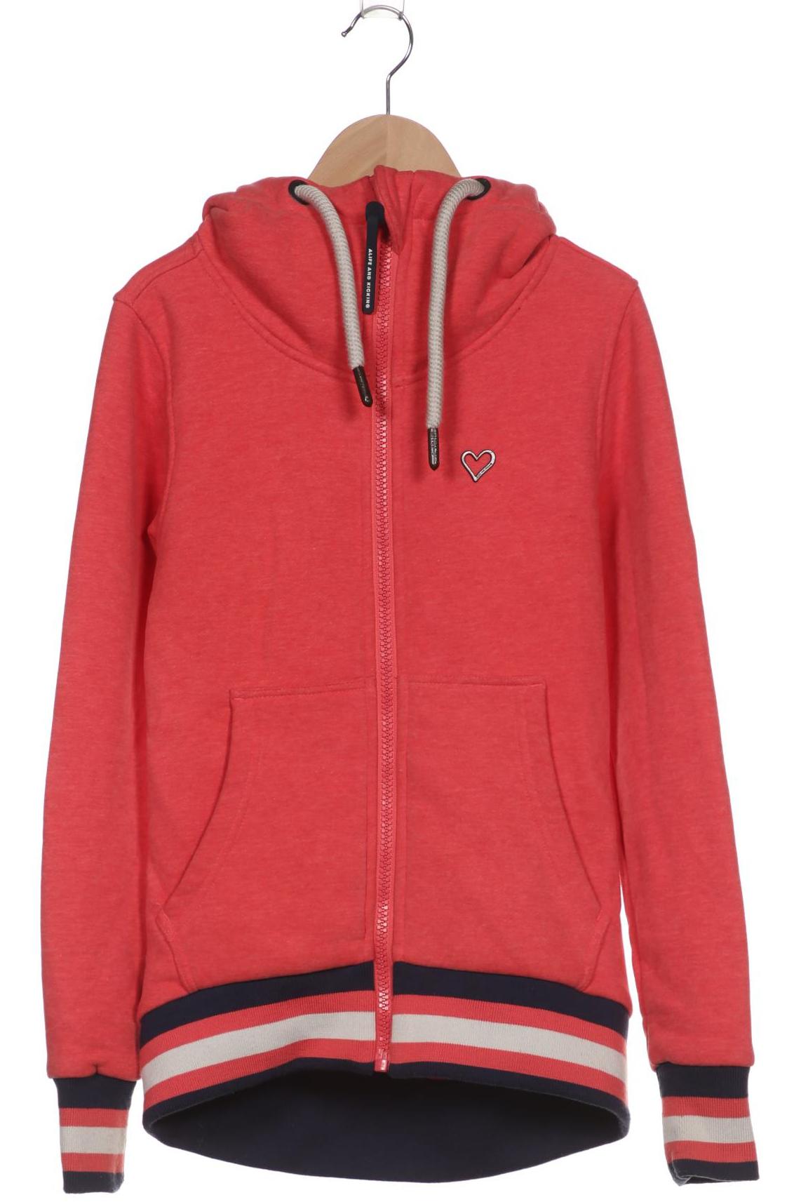 

Alife & Kickin Damen Kapuzenpullover, rot