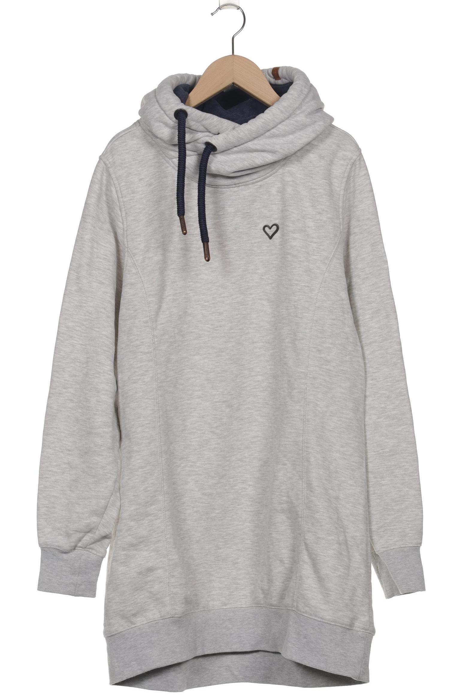

Alife & Kickin Damen Kapuzenpullover, grau, Gr. 44