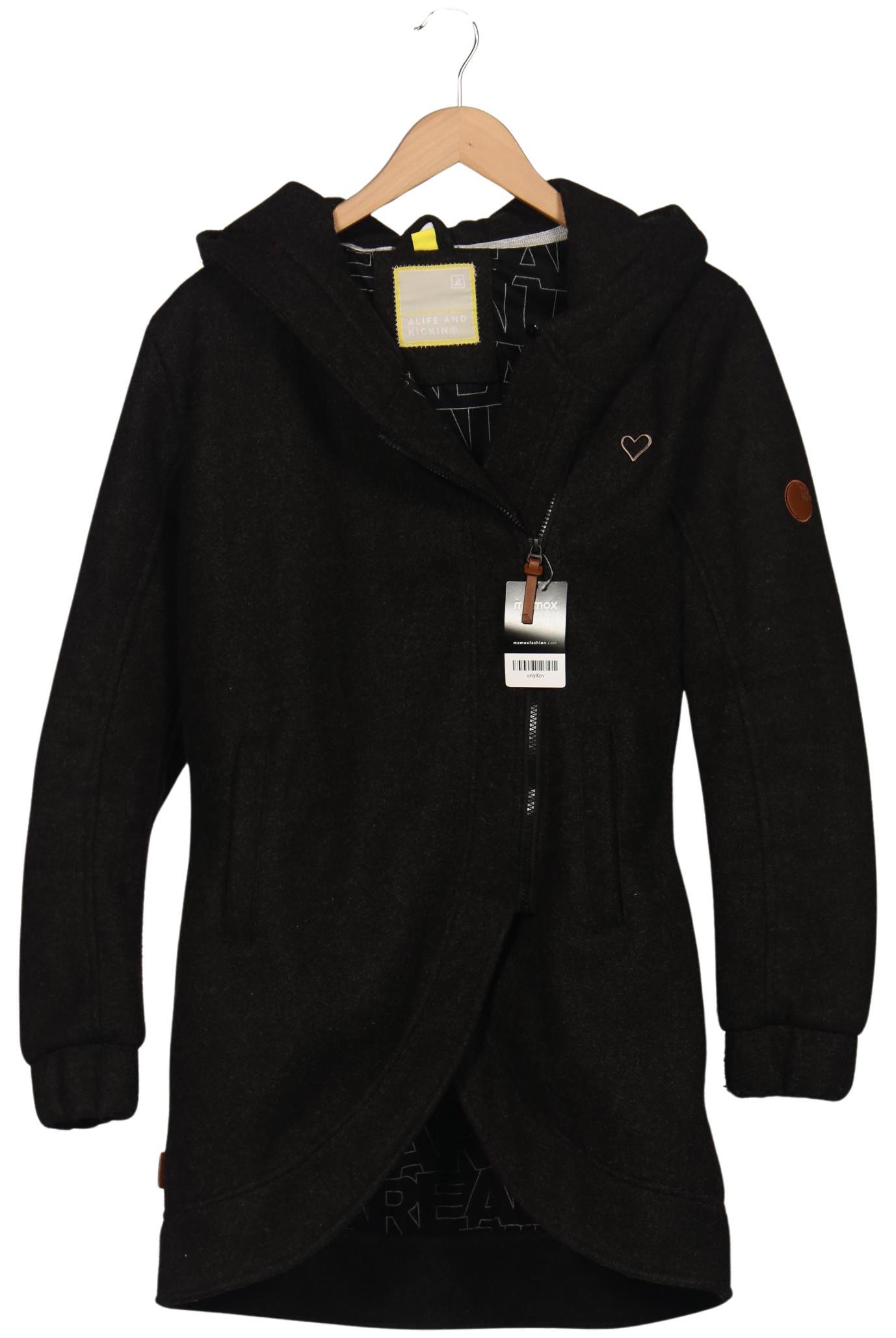 

Alife & Kickin Damen Mantel, schwarz, Gr. 42