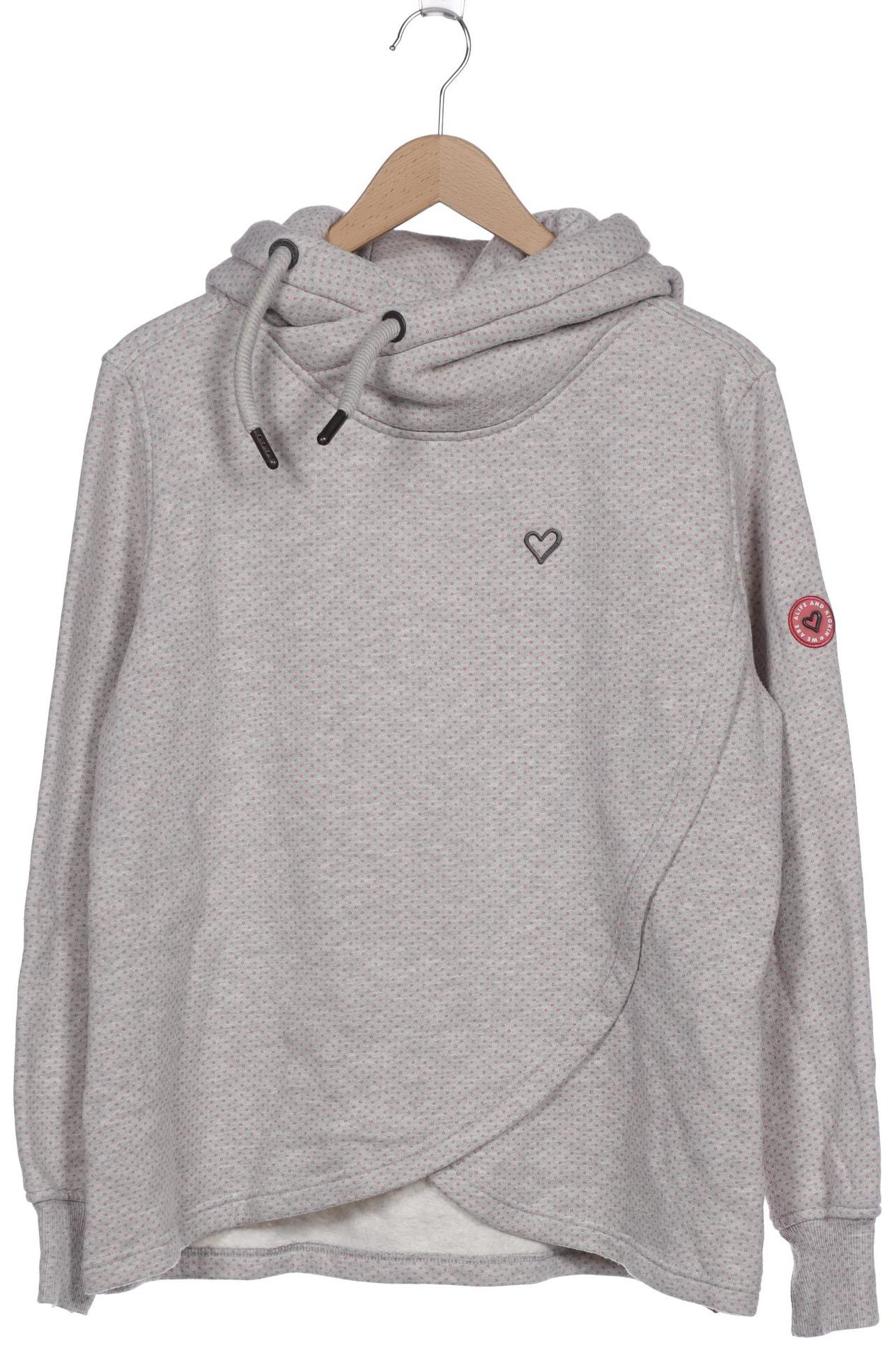 

Alife & Kickin Damen Kapuzenpullover, grau, Gr. 38