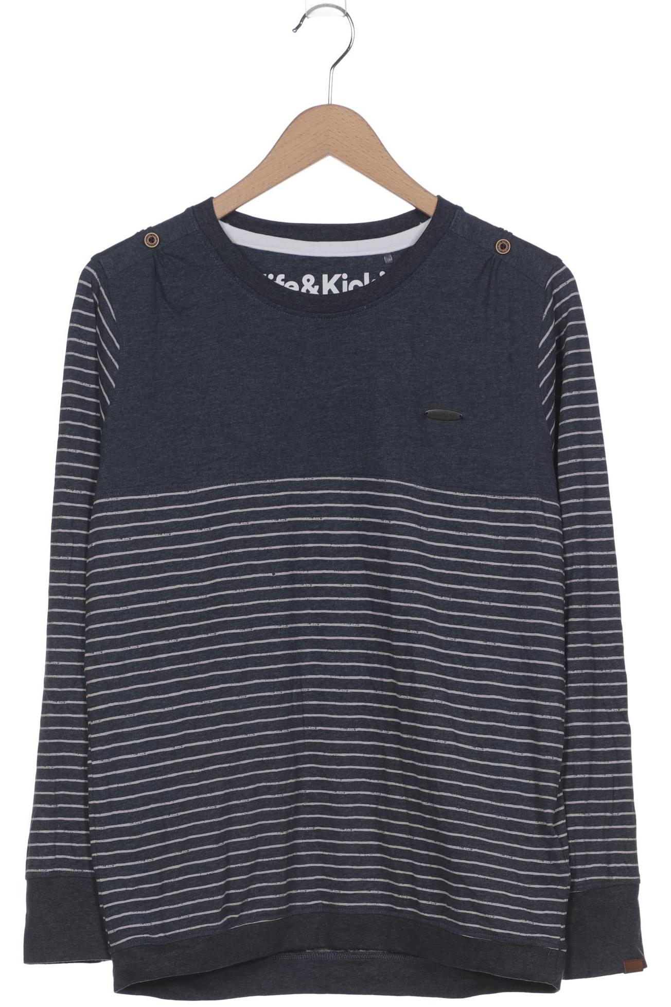 

Alife & Kickin Damen Langarmshirt, blau, Gr. 44