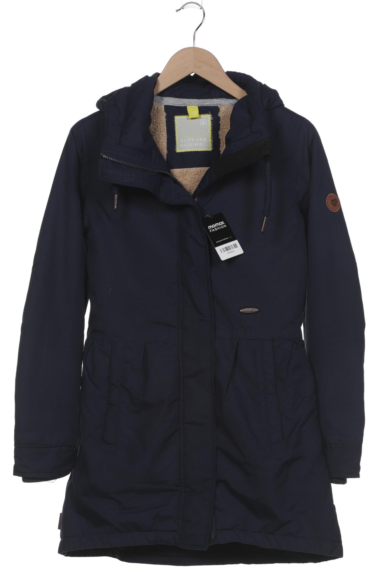 

Alife & Kickin Damen Mantel, marineblau, Gr. 34