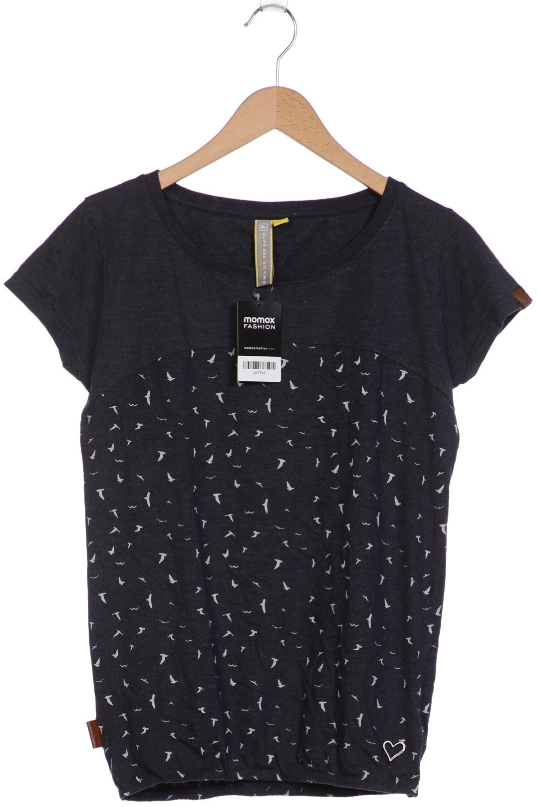 

Alife & Kickin Damen T-Shirt, grau, Gr. 38