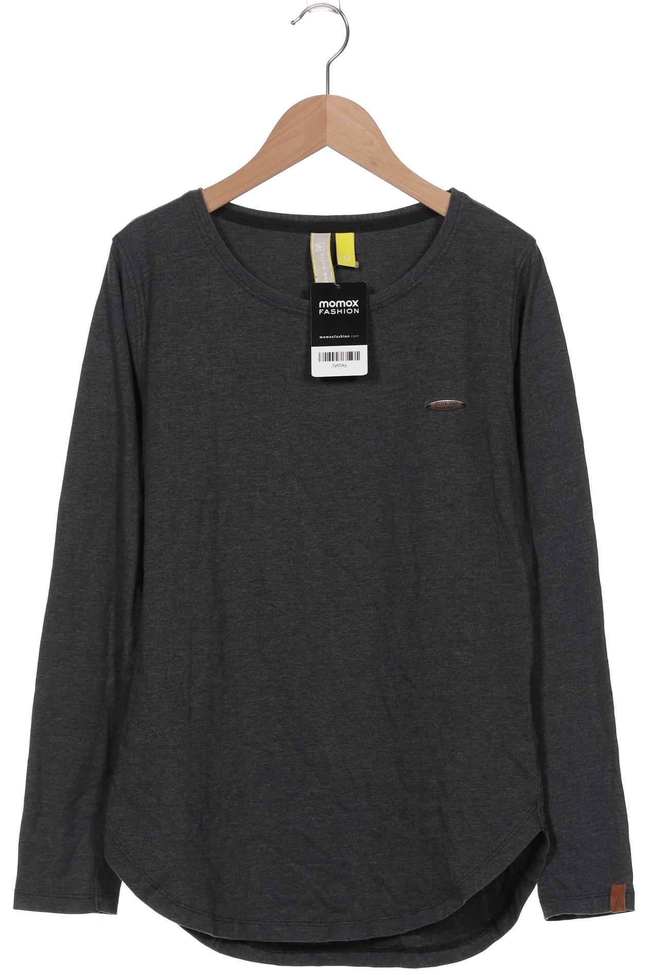 

Alife & Kickin Damen Langarmshirt, grau, Gr. 38