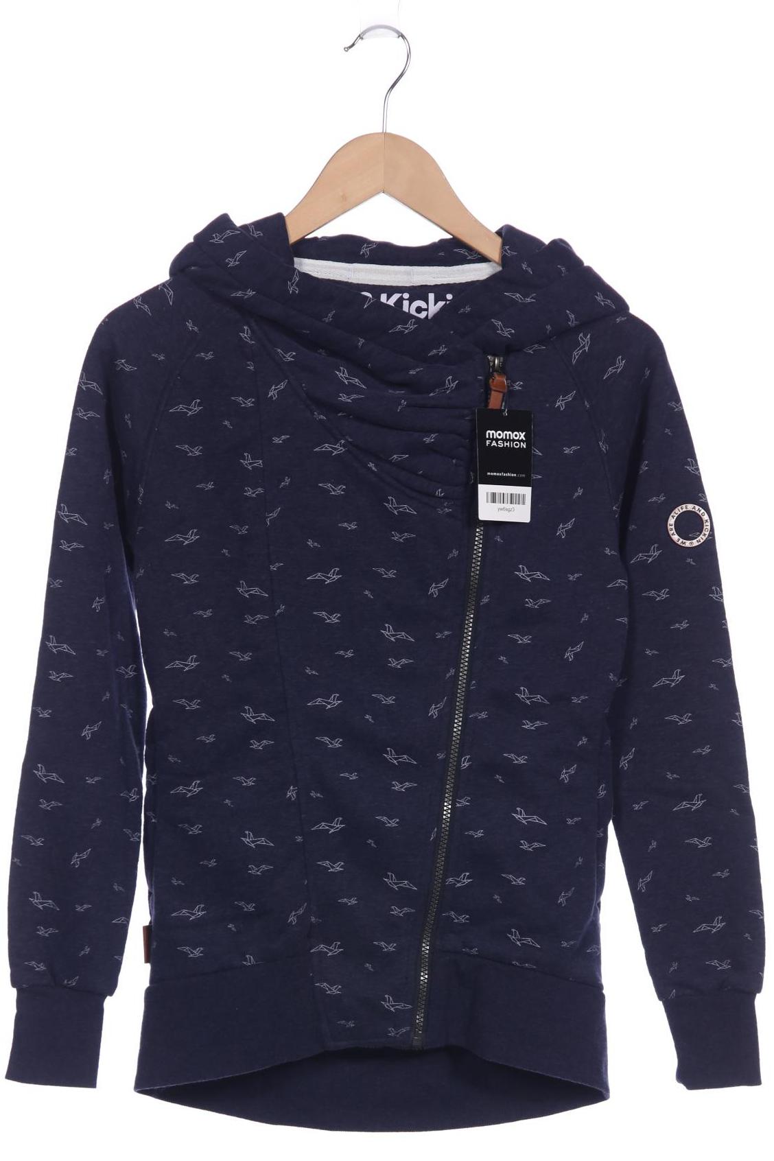 

Alife & Kickin Damen Kapuzenpullover, marineblau, Gr. 34