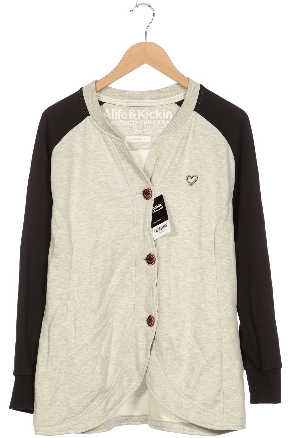 

Alife & Kickin Damen Sweatshirt, grau, Gr. 48
