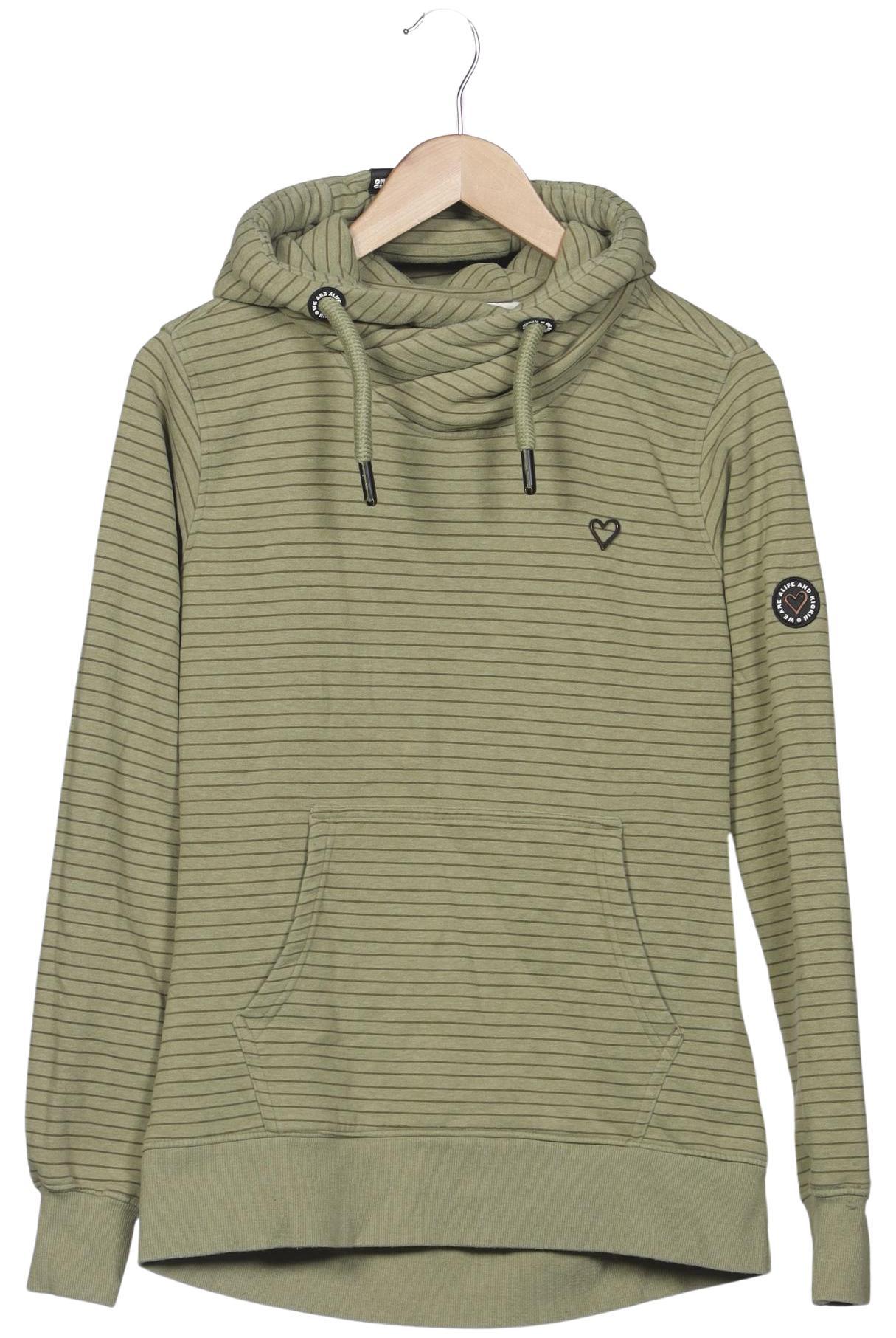 

Alife & Kickin Damen Kapuzenpullover, grün, Gr. 36