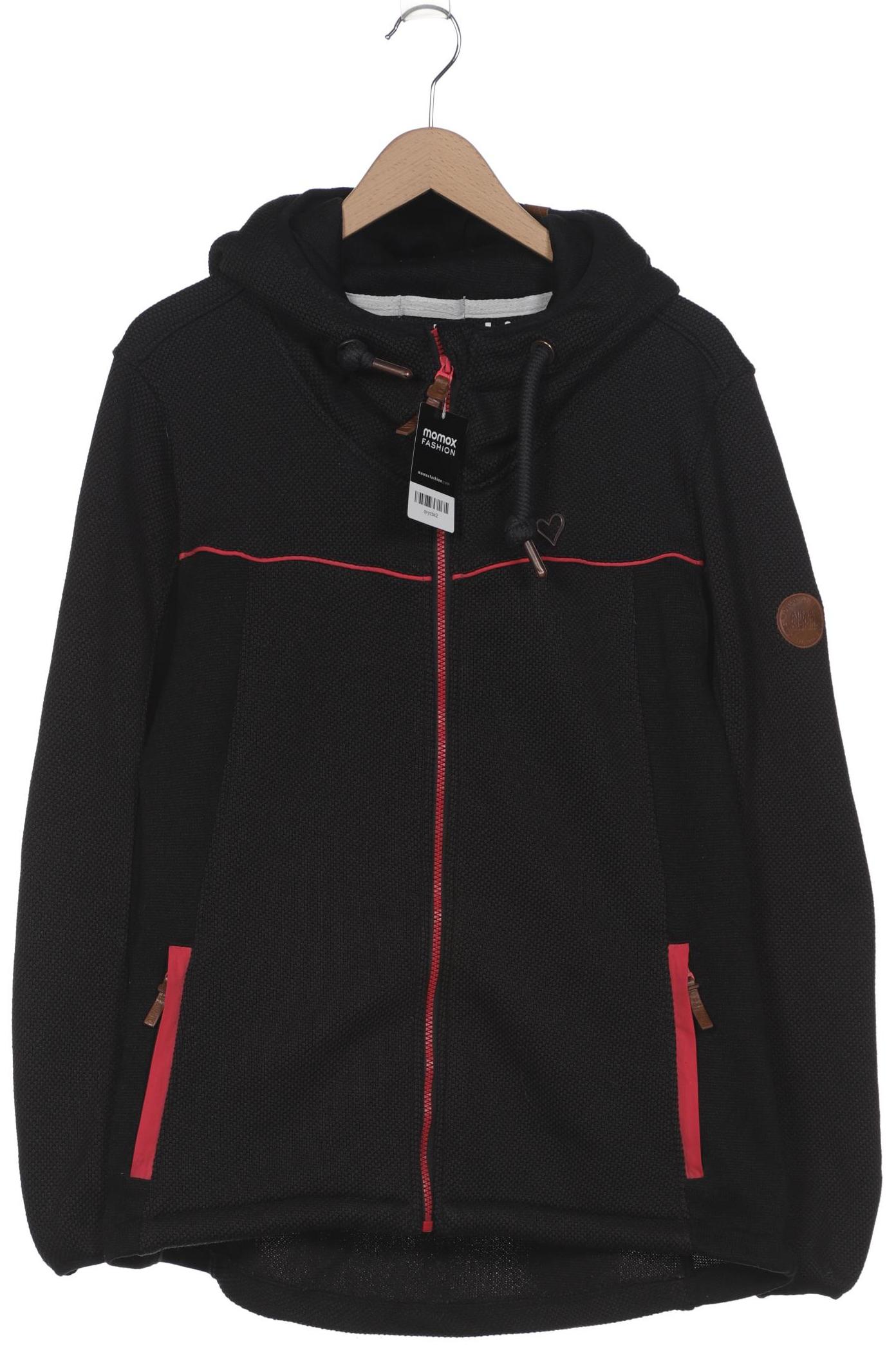 

Alife & Kickin Damen Kapuzenpullover, schwarz, Gr. 46