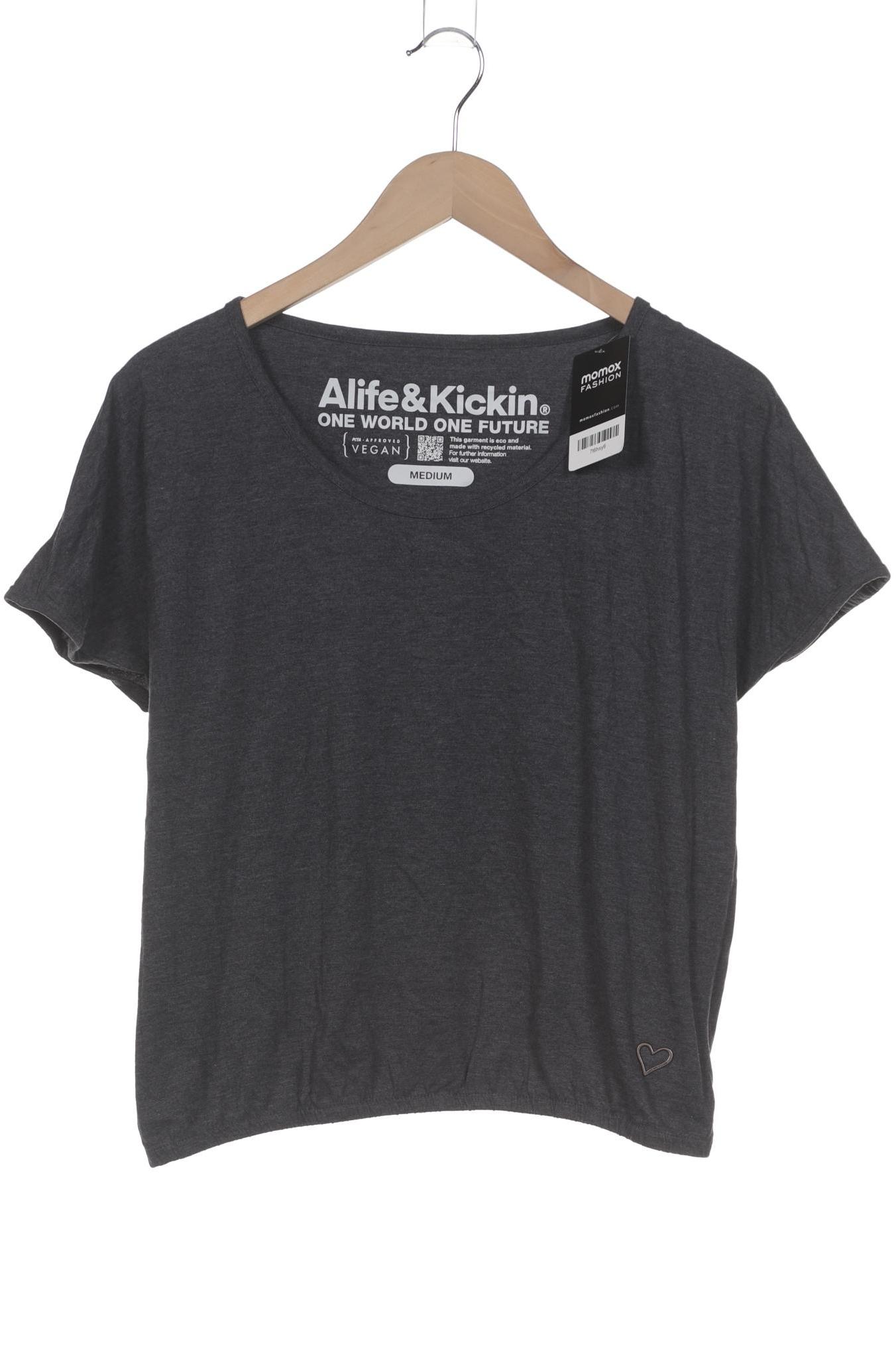 

Alife & Kickin Damen T-Shirt, grau, Gr. 38