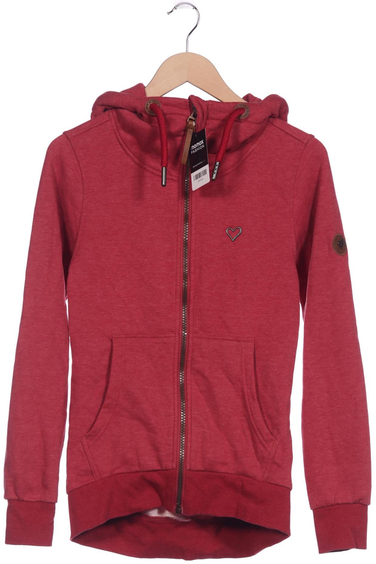 

Alife & Kickin Damen Kapuzenpullover, rot, Gr. 36