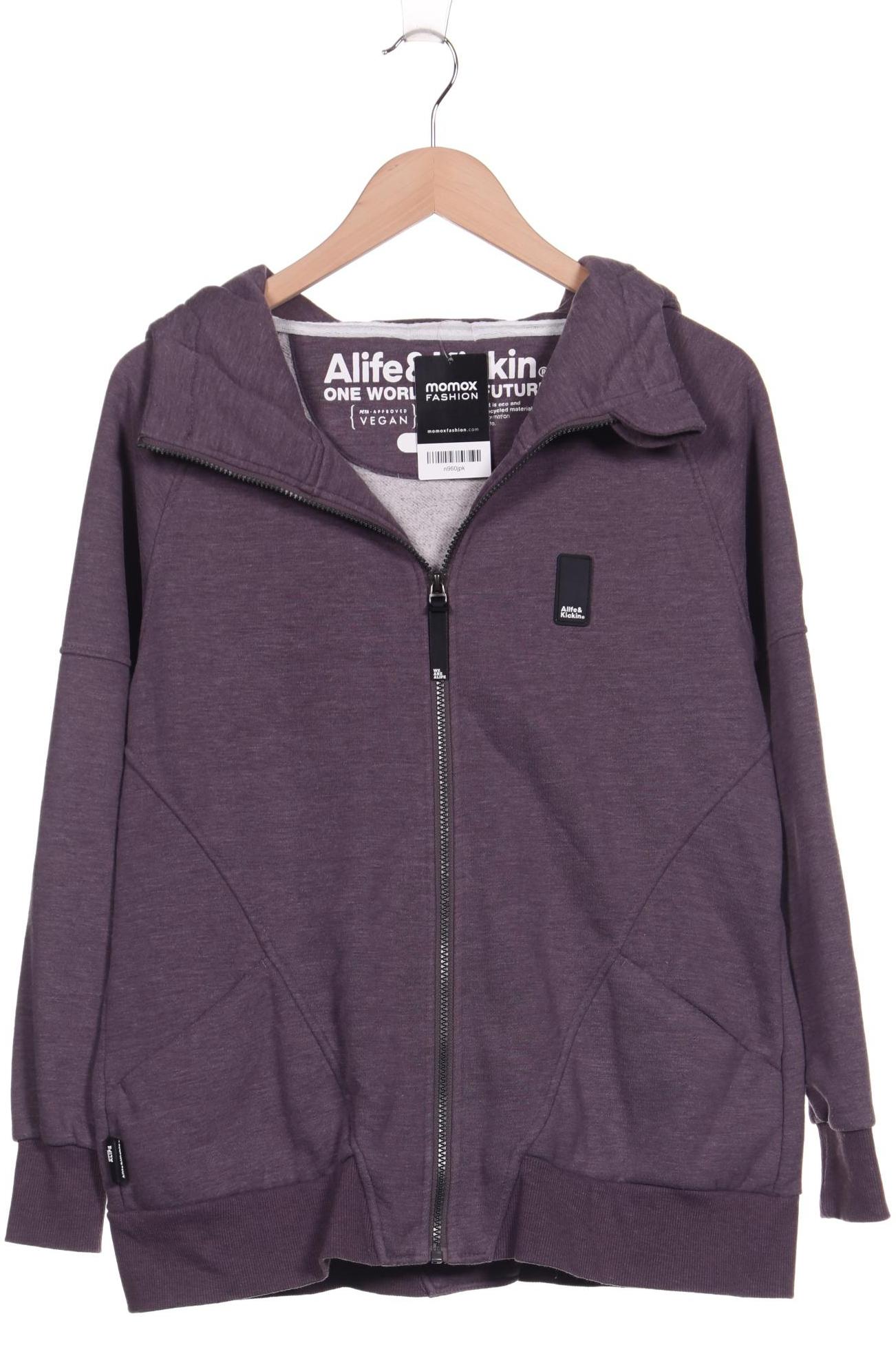 

Alife & Kickin Damen Kapuzenpullover, flieder, Gr. 34