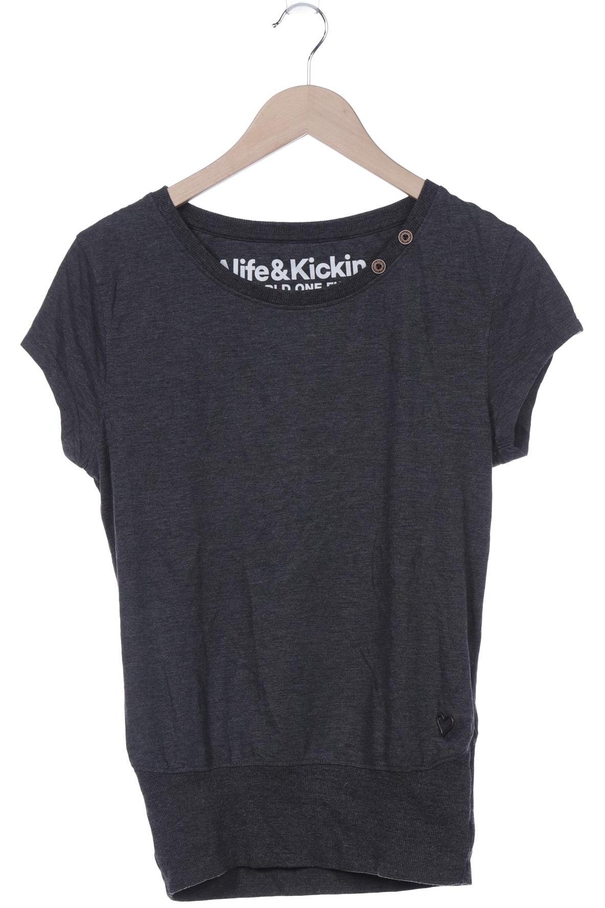 

Alife & Kickin Damen T-Shirt, grau, Gr. 38