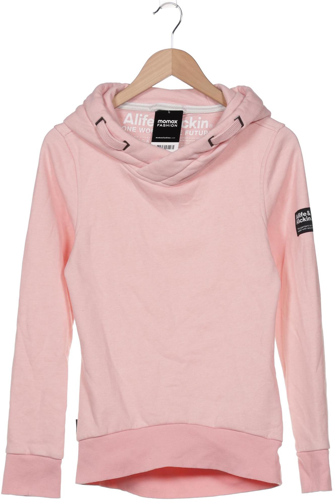 

Alife & Kickin Damen Kapuzenpullover, pink