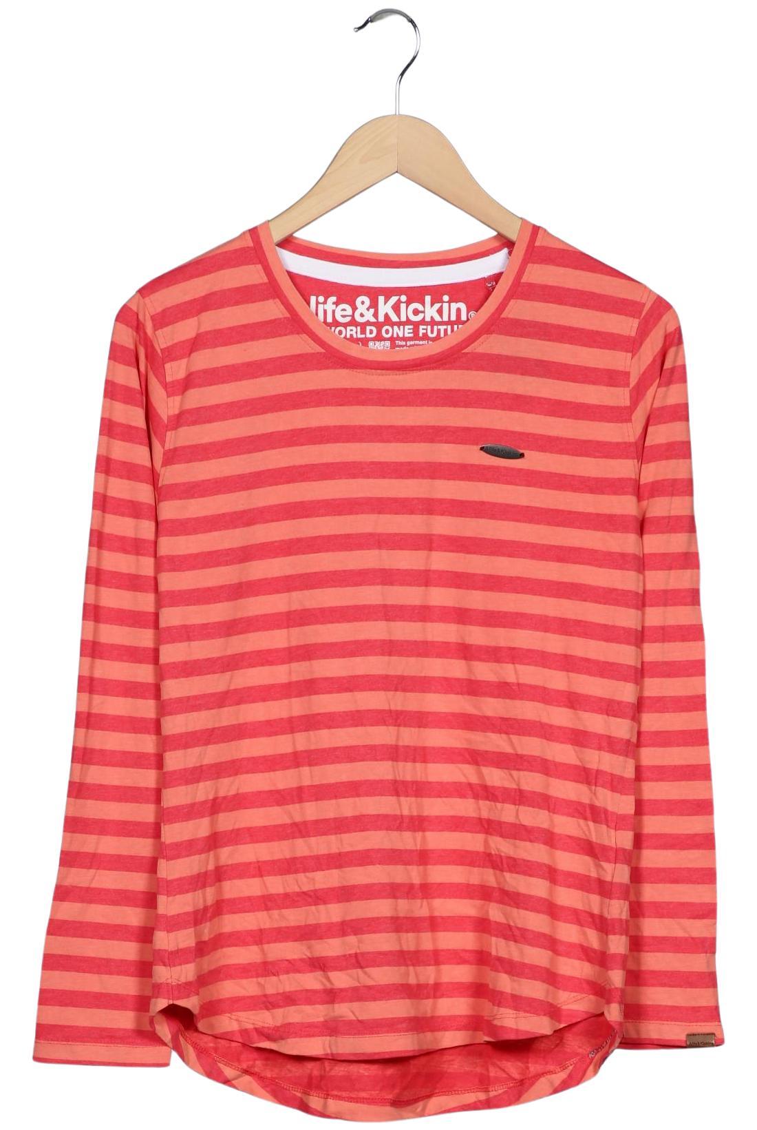 

Alife & Kickin Damen Langarmshirt, rot, Gr. 42