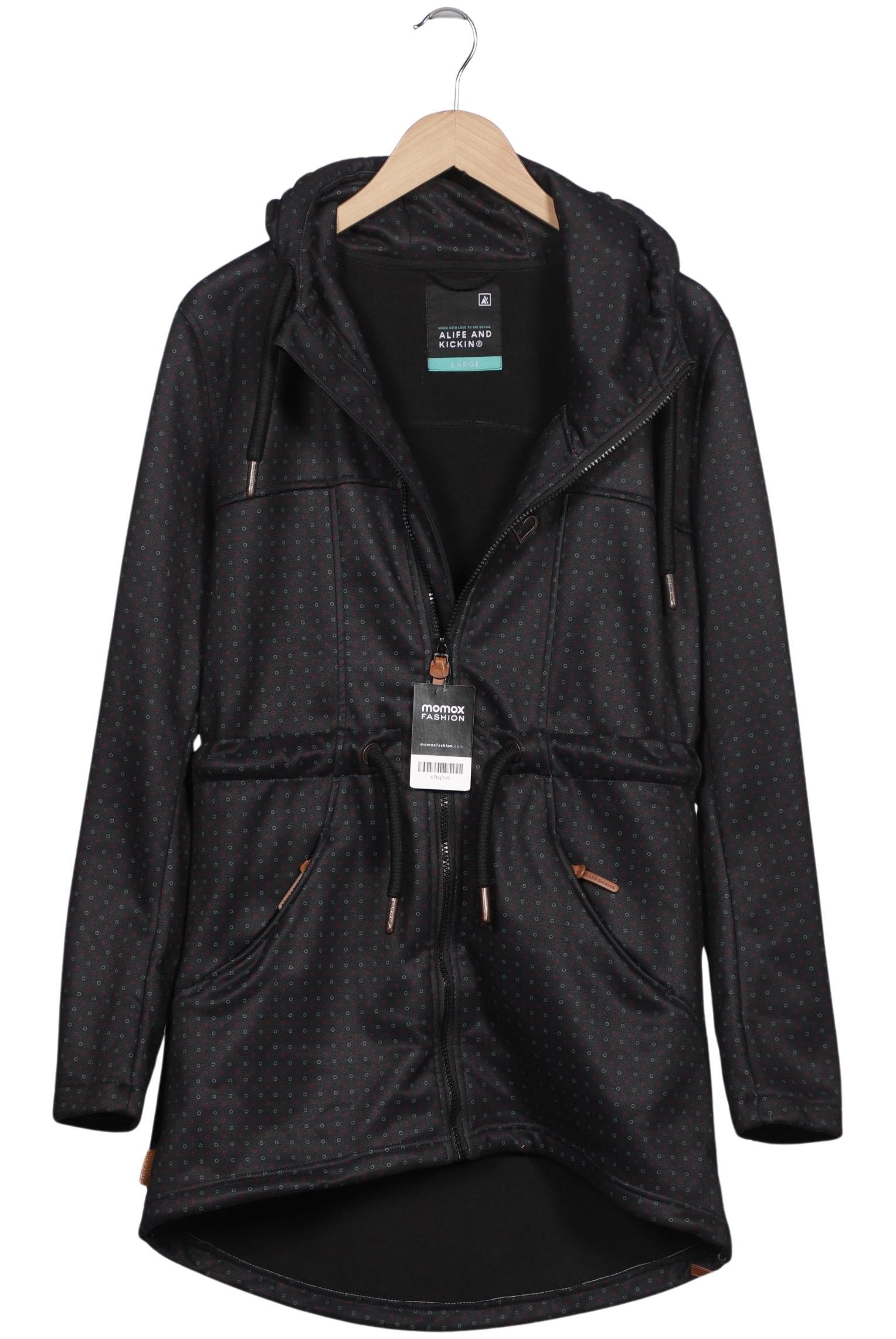 

Alife & Kickin Damen Mantel, schwarz, Gr. 42