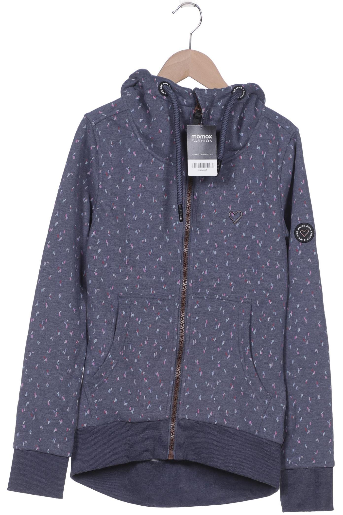 

Alife & Kickin Damen Kapuzenpullover, blau