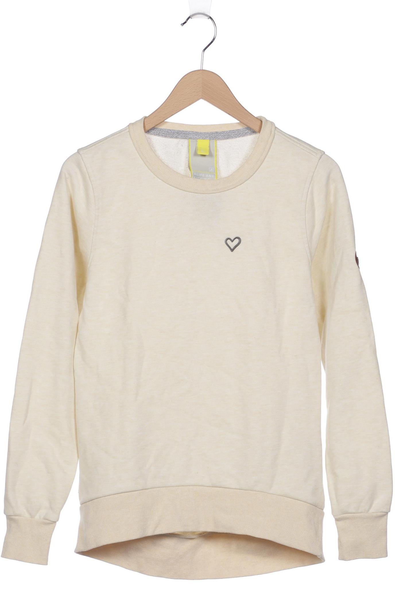 

Alife & Kickin Damen Sweatshirt, gelb, Gr. 42