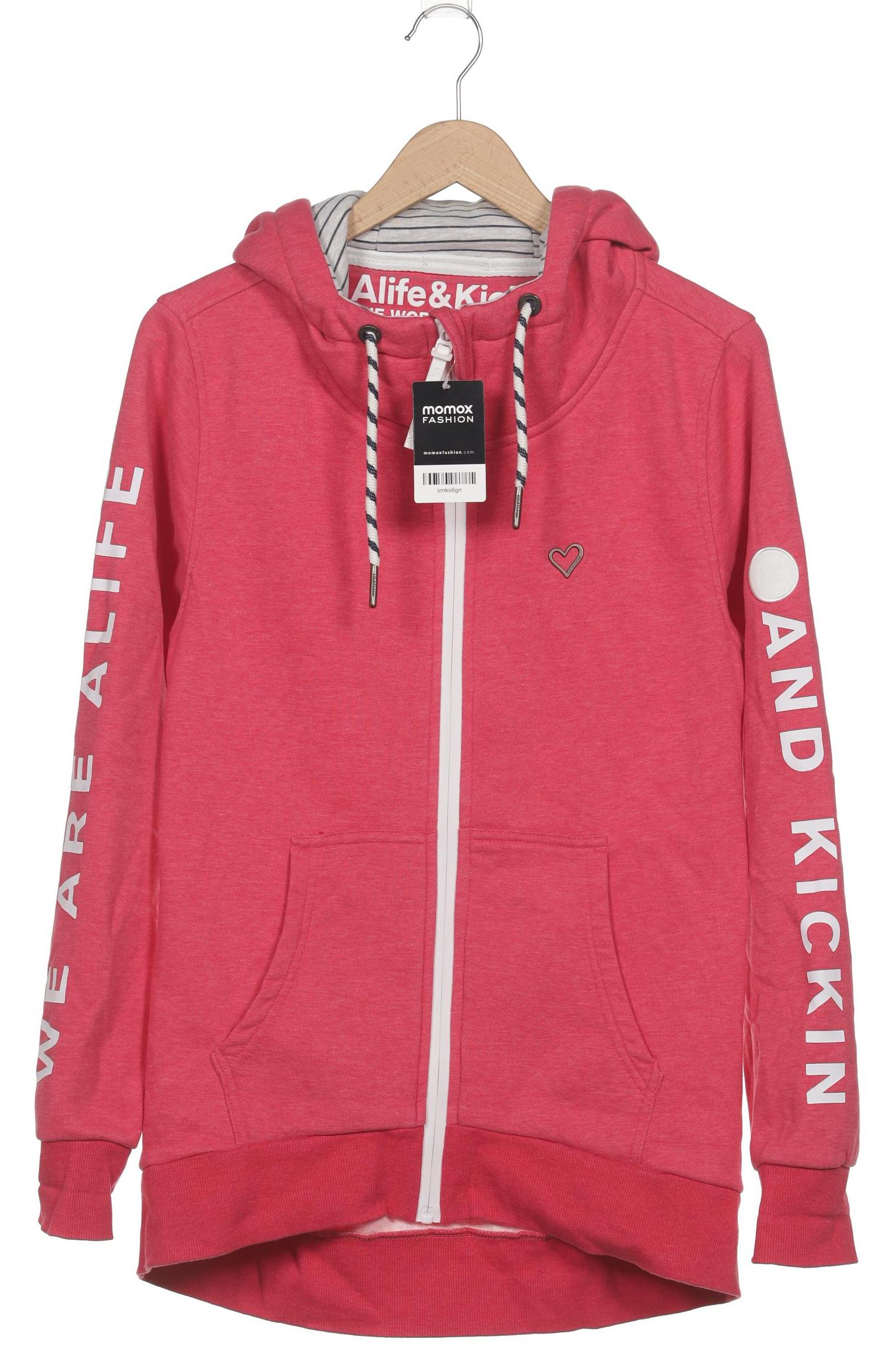 

Alife & Kickin Damen Kapuzenpullover, pink, Gr. 42