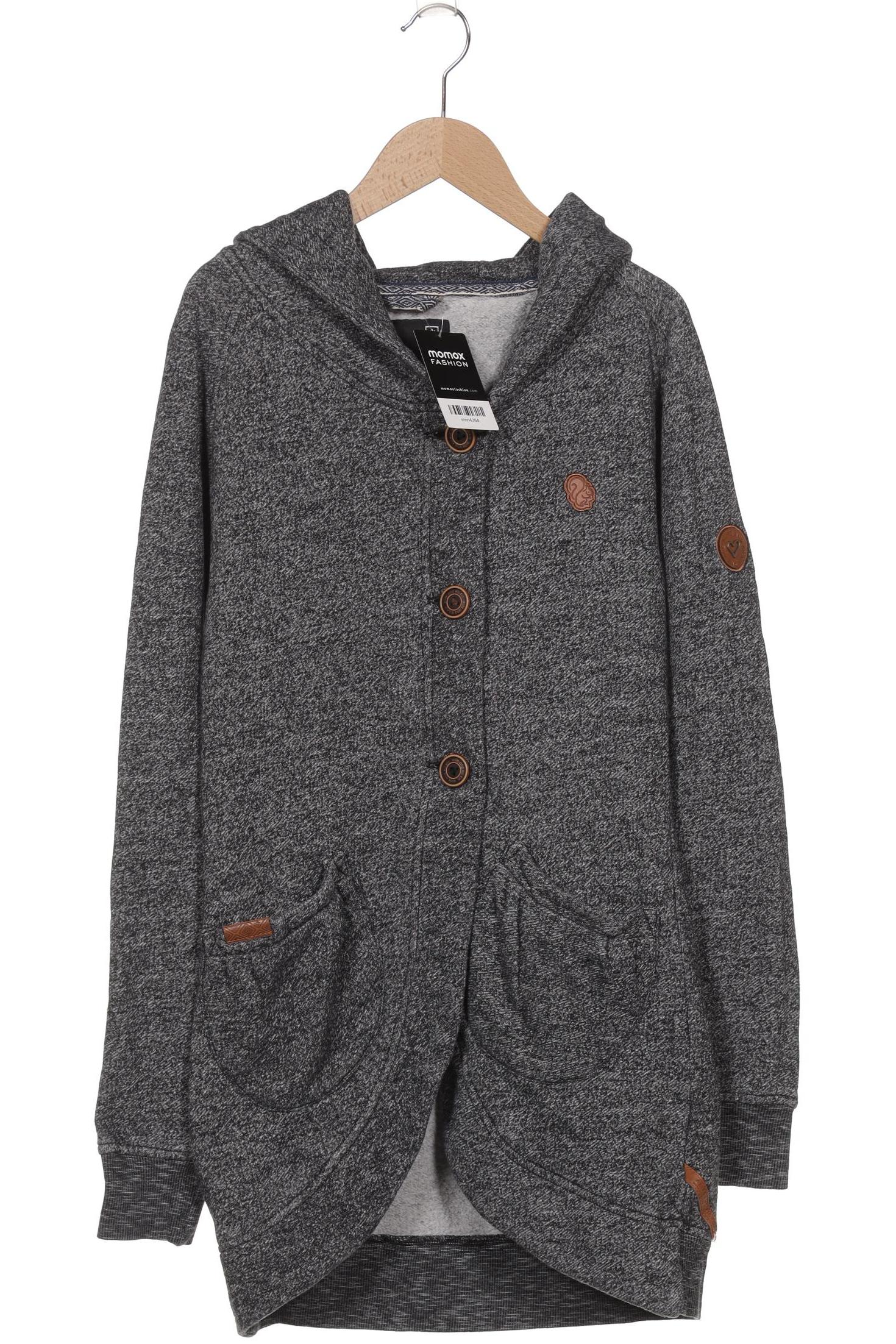 

Alife & Kickin Damen Kapuzenpullover, grau, Gr. 38