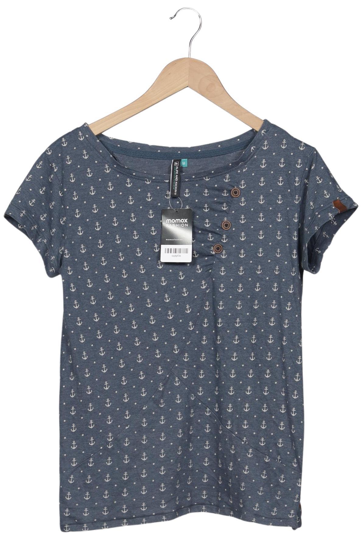 

Alife & Kickin Damen T-Shirt, blau, Gr. 38