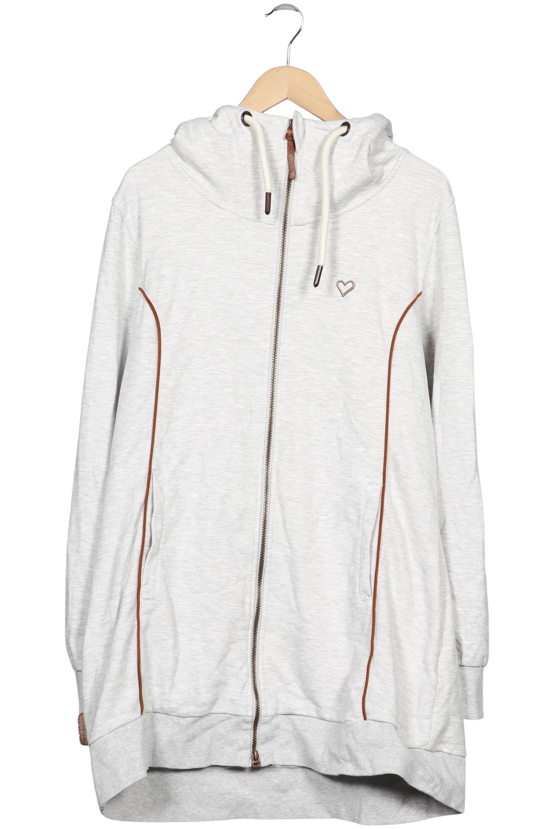 

Alife & Kickin Damen Kapuzenpullover, grau, Gr. 46