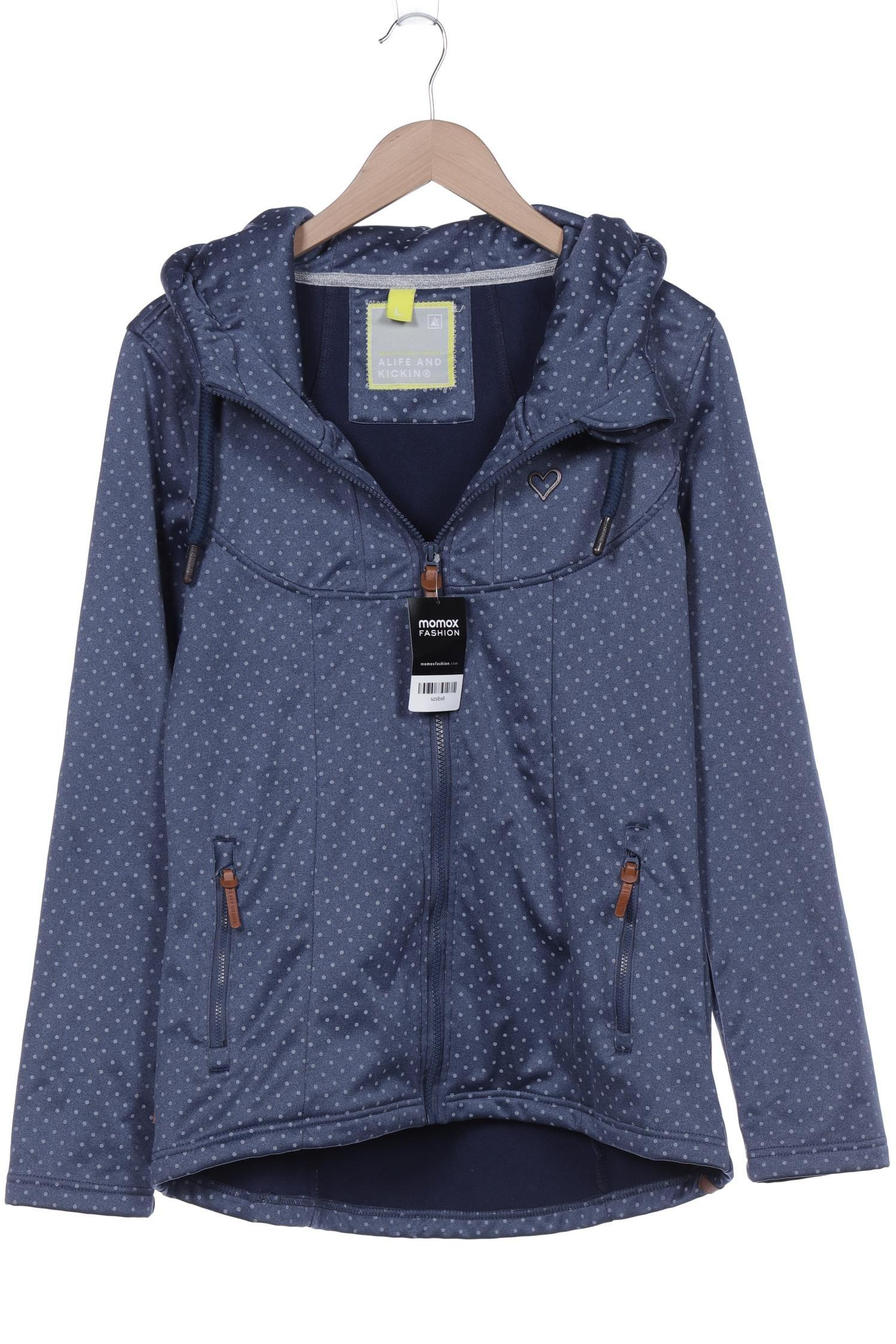 

Alife & Kickin Damen Jacke, blau, Gr. 42