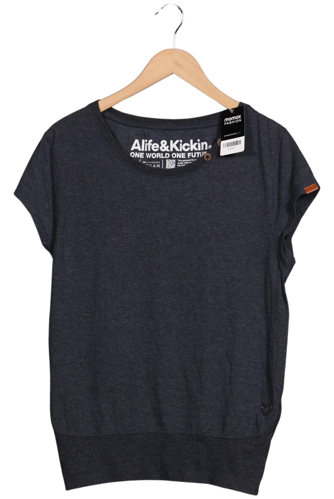 

Alife & Kickin Damen T-Shirt, grau, Gr. 44