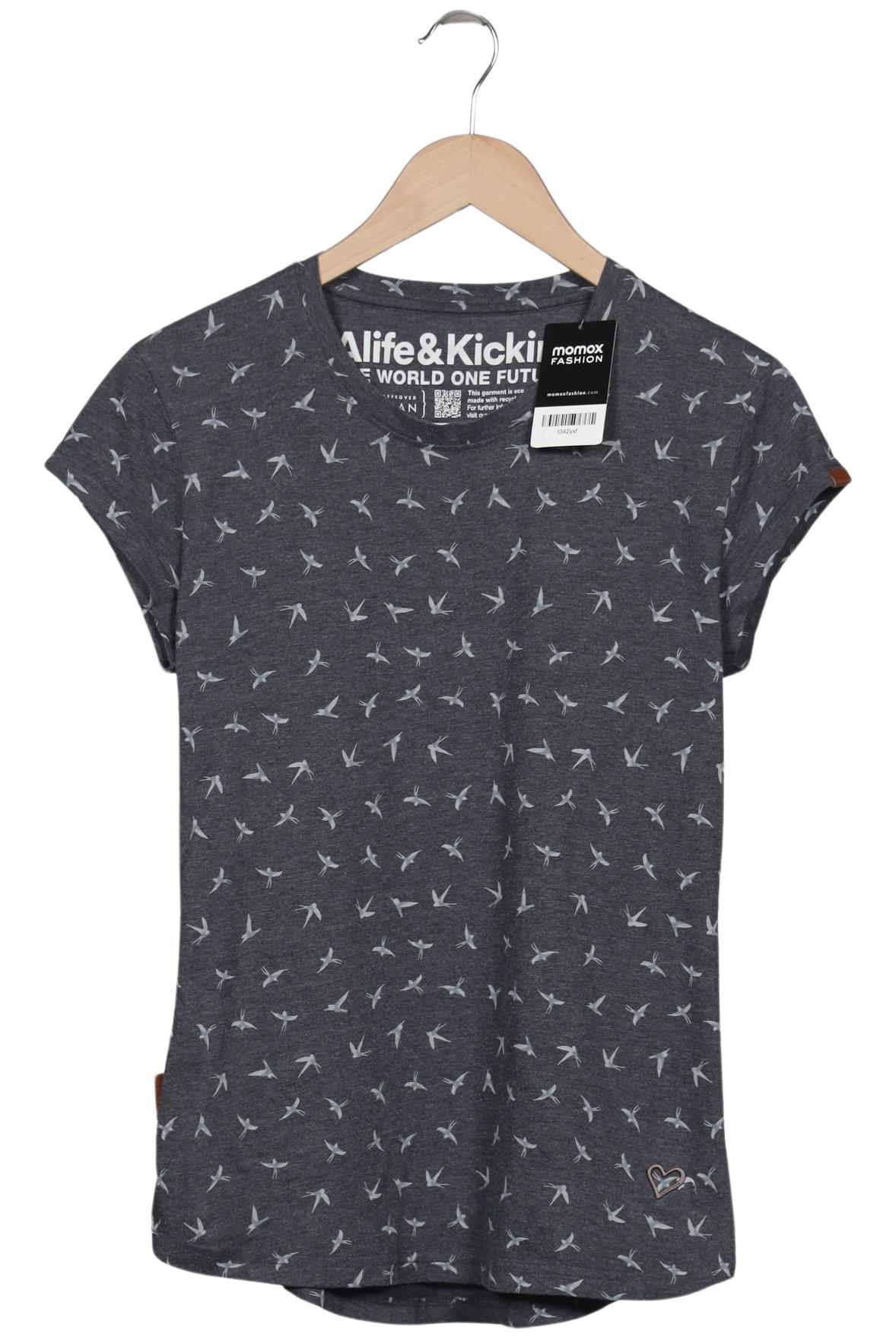 

Alife & Kickin Damen T-Shirt, grau, Gr. 36