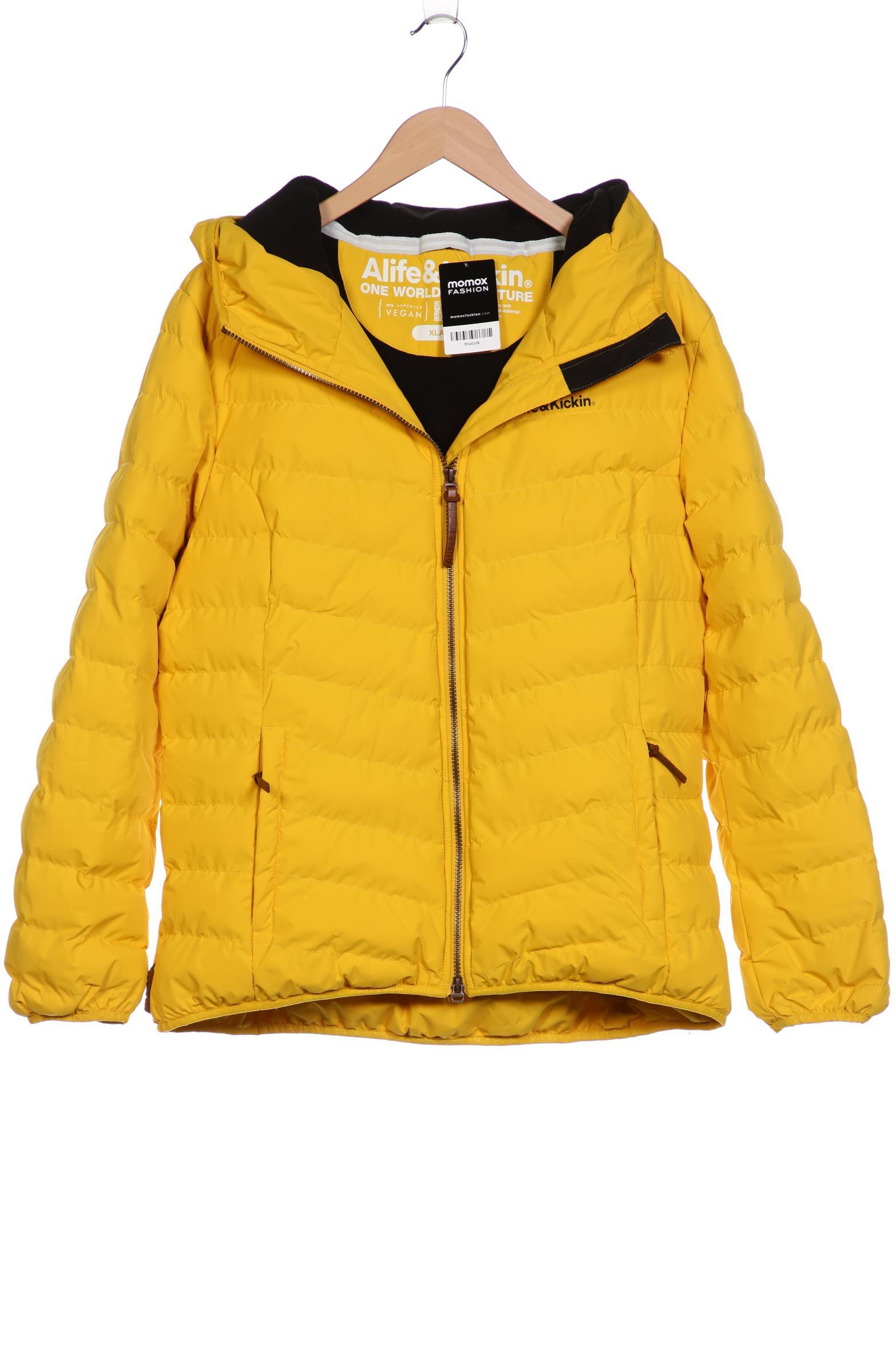 

Alife & Kickin Damen Jacke, gelb, Gr. 46
