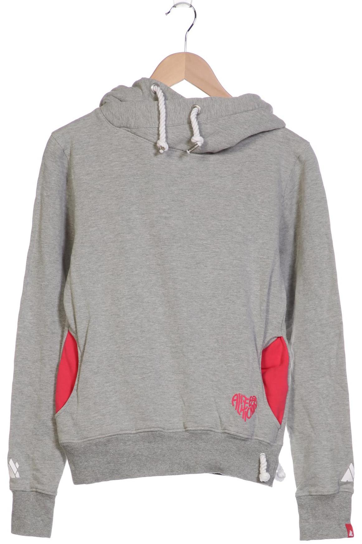 

Alife & Kickin Damen Kapuzenpullover, grau, Gr. 38