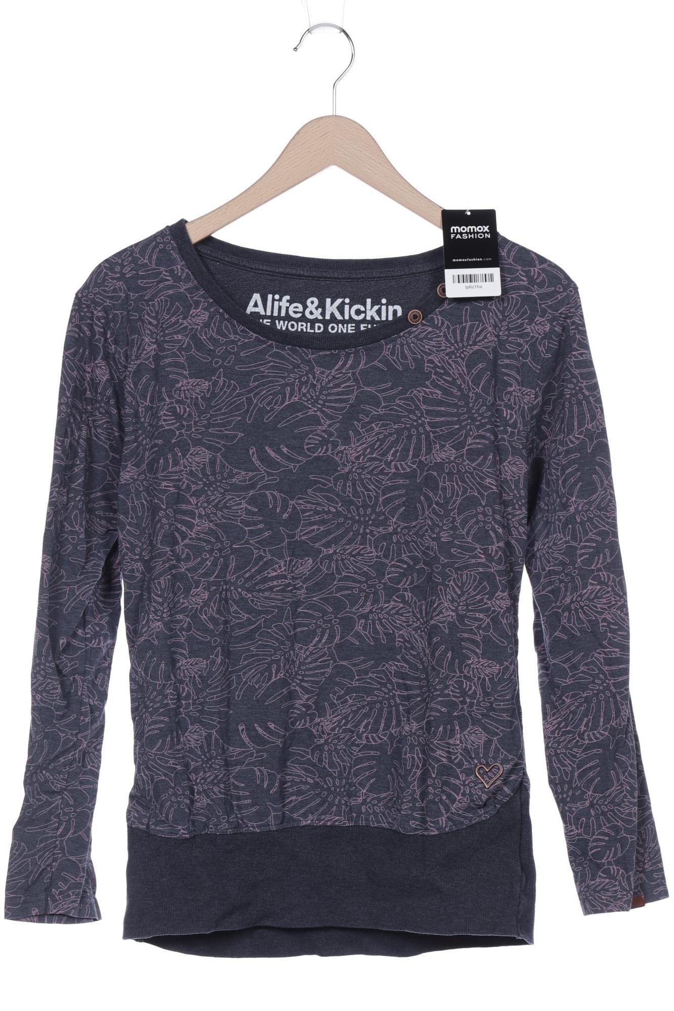 

Alife & Kickin Damen Langarmshirt, grau, Gr. 44