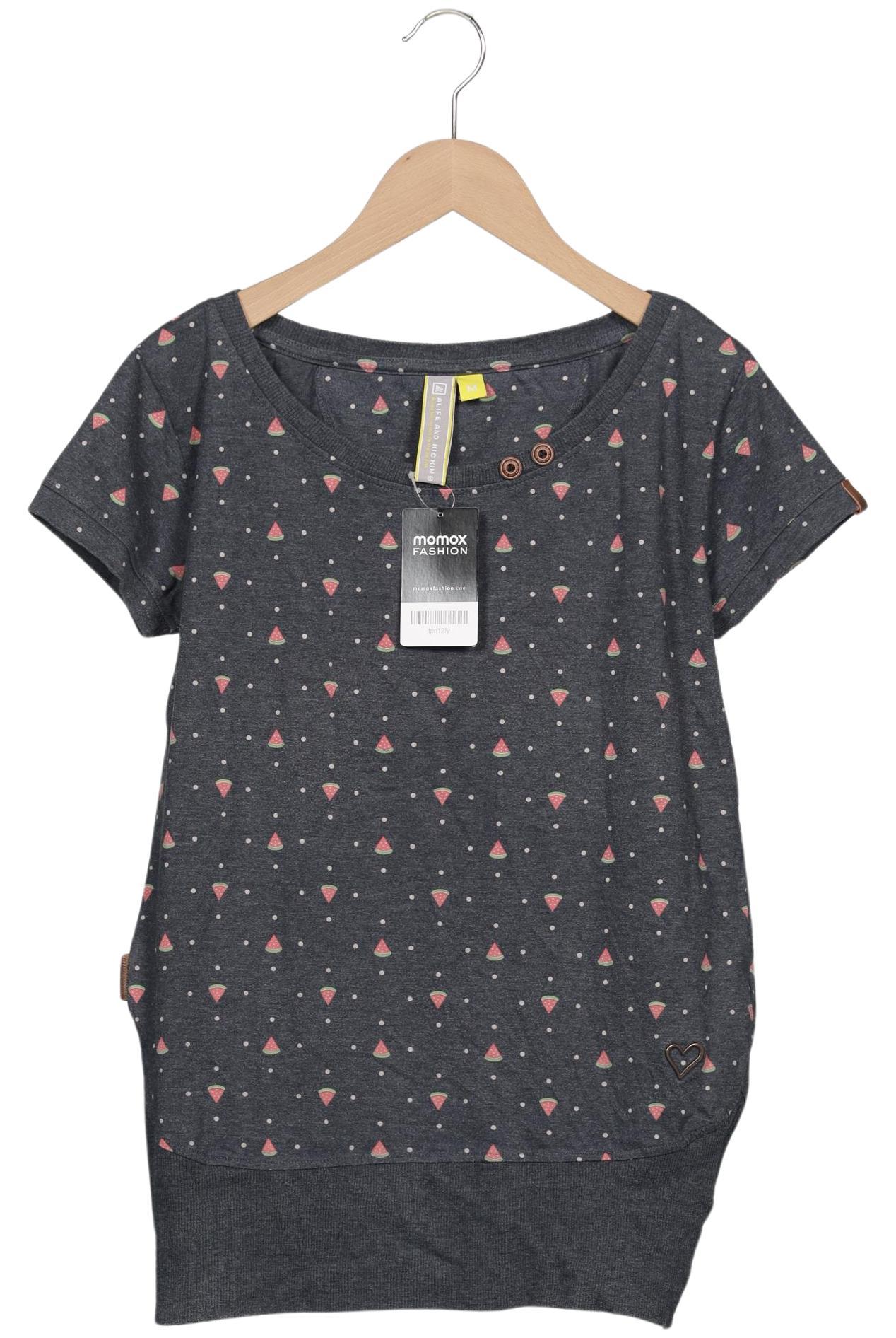 

Alife & Kickin Damen T-Shirt, grau, Gr. 38