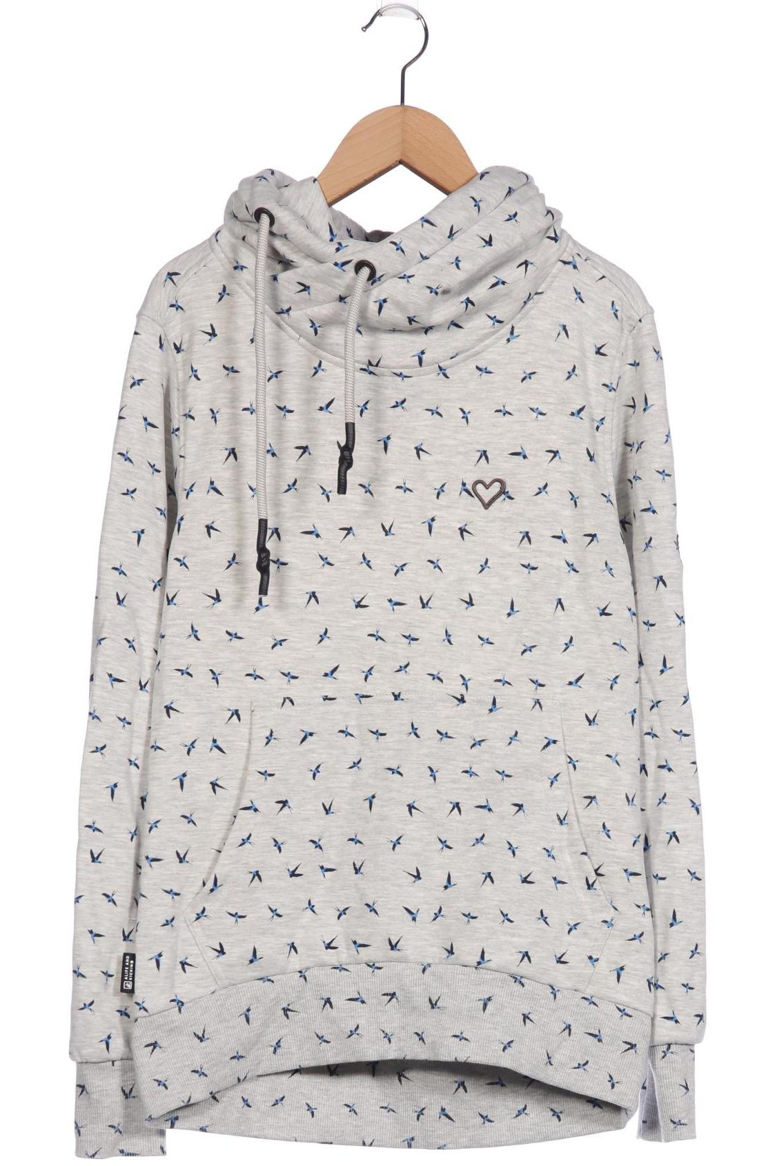 

Alife & Kickin Damen Kapuzenpullover, grau, Gr. 36