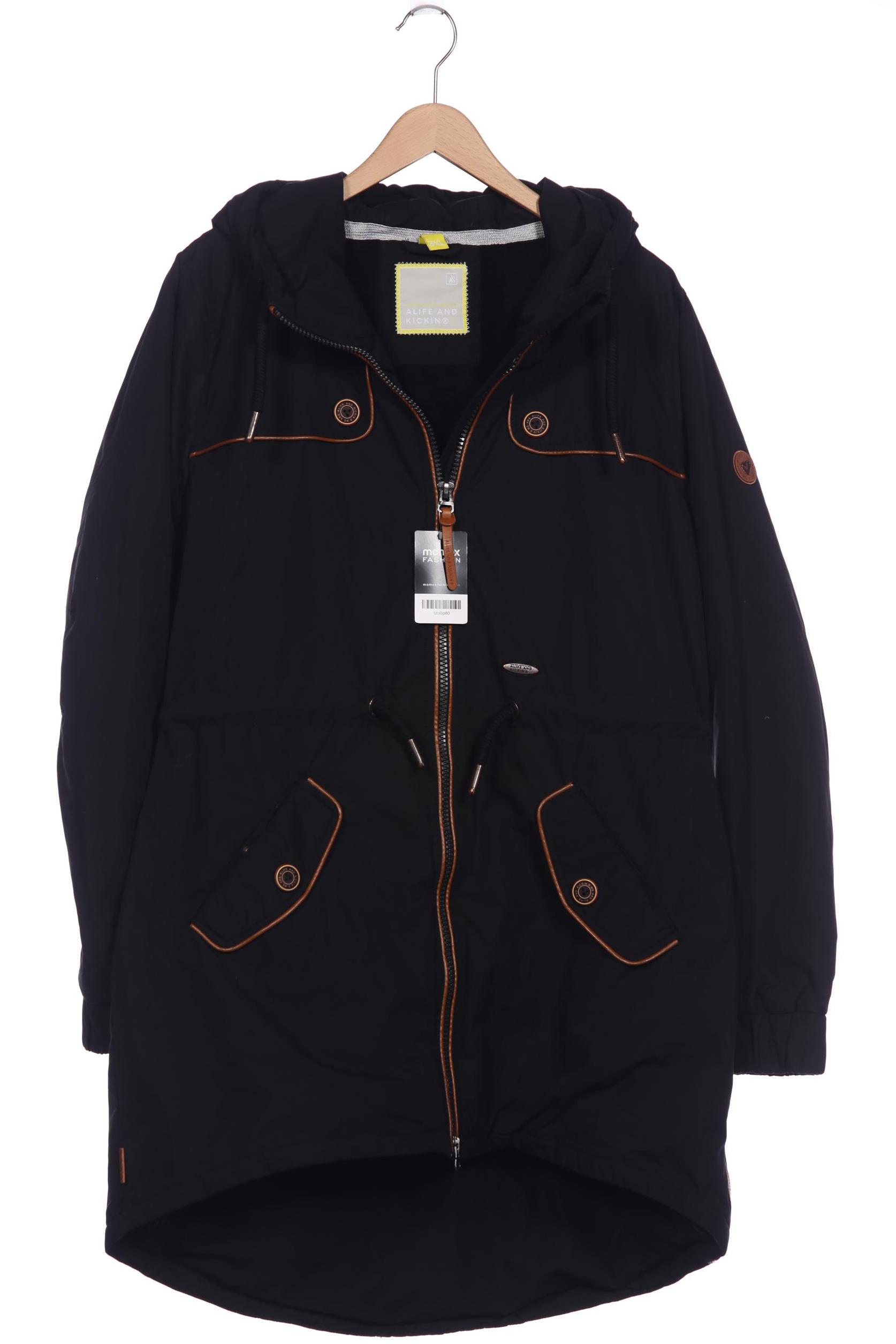 

Alife & Kickin Damen Mantel, schwarz, Gr. 48