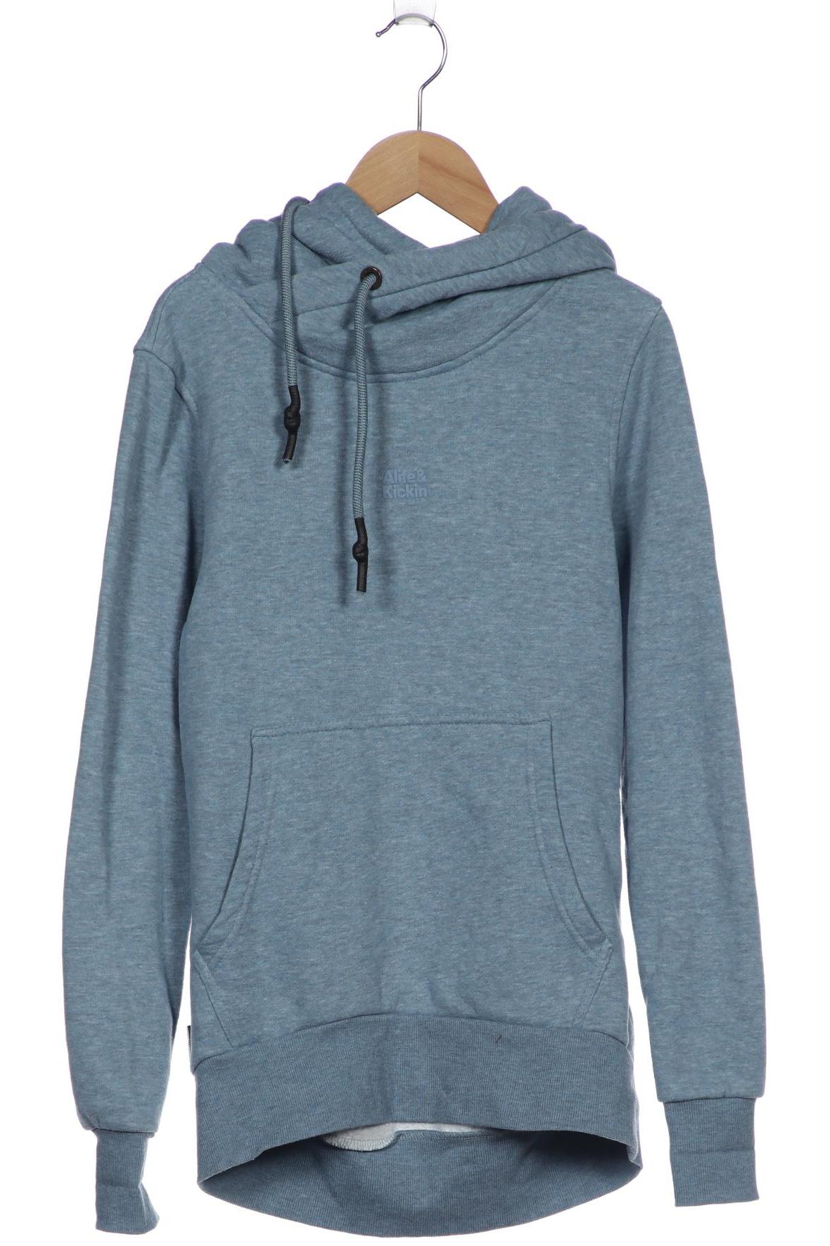 

Alife & Kickin Damen Kapuzenpullover, blau