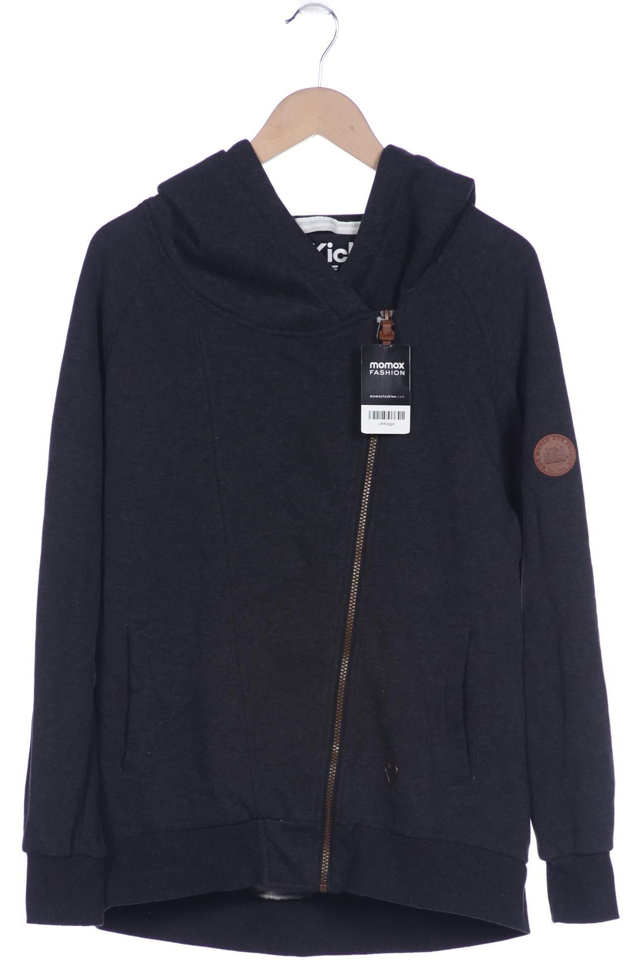 

Alife & Kickin Damen Kapuzenpullover, grau, Gr. 44