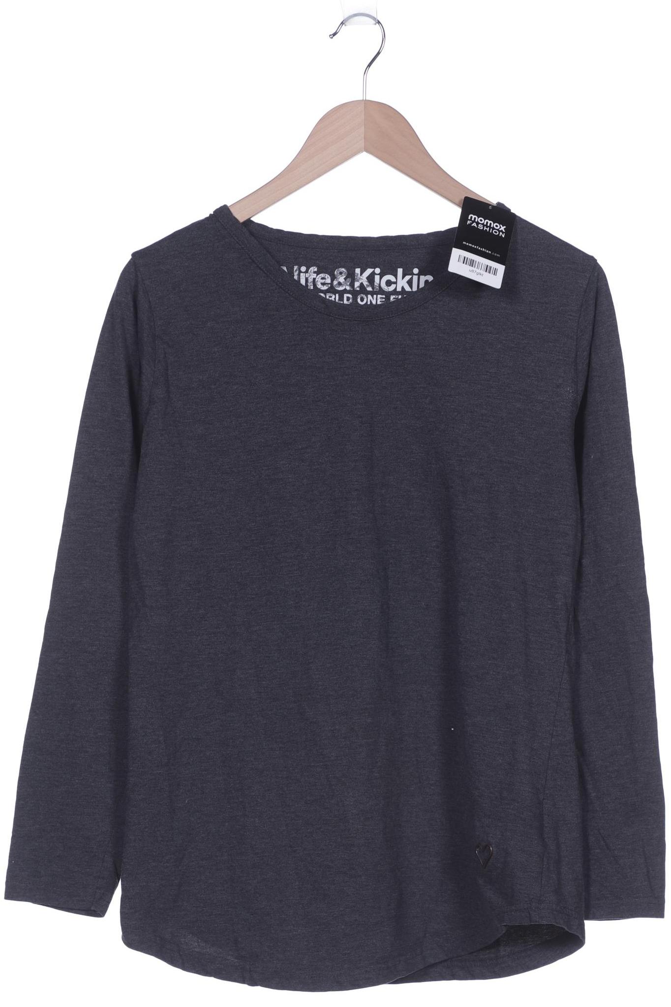 

Alife & Kickin Damen Langarmshirt, grau