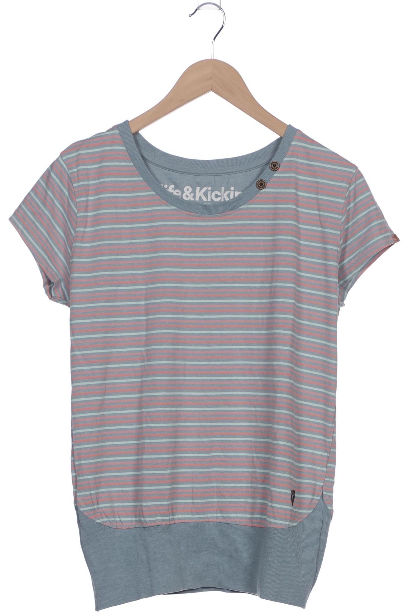 

Alife & Kickin Damen T-Shirt, blau, Gr. 42