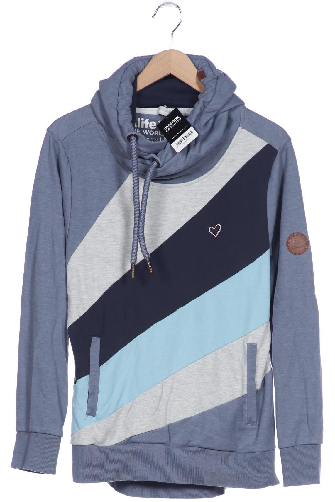 

Alife & Kickin Damen Kapuzenpullover, blau, Gr. 44