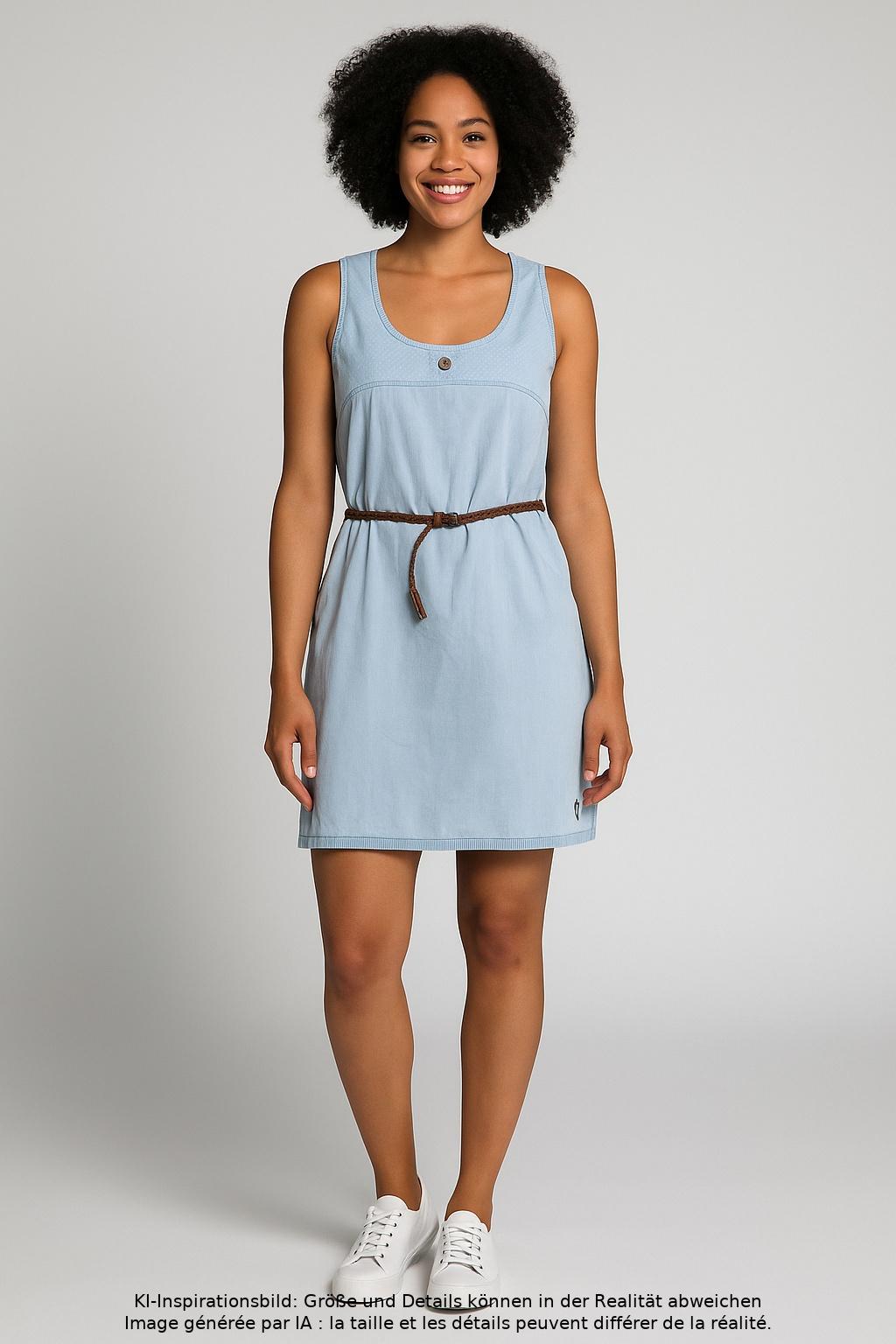 

Alife & Kickin Damen Kleid, hellblau, Gr. 42