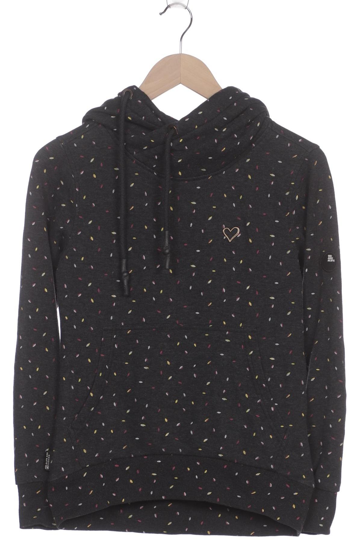 

Alife & Kickin Damen Kapuzenpullover, grau, Gr. 34