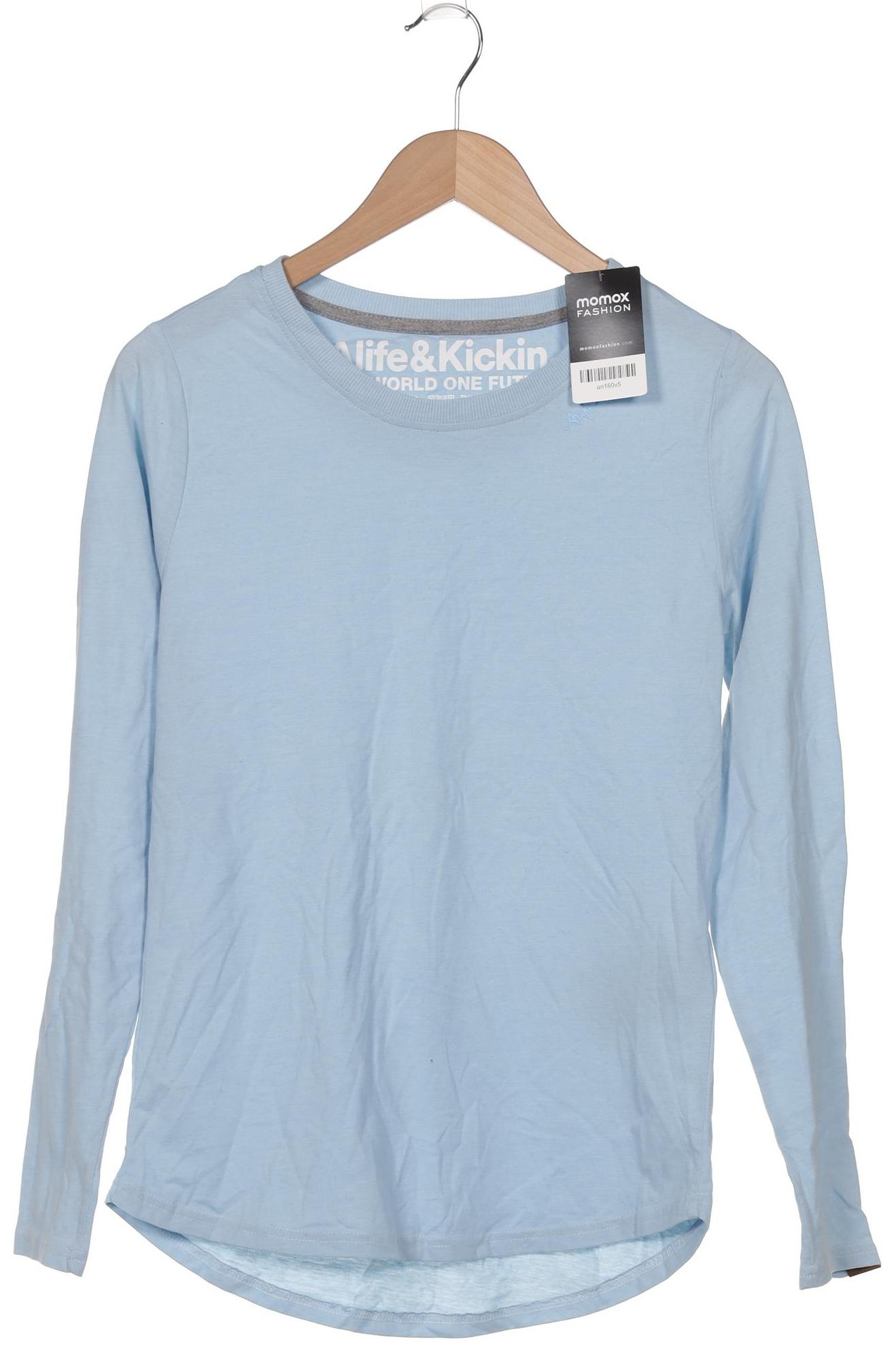 

Alife & Kickin Damen Langarmshirt, hellblau, Gr. 36