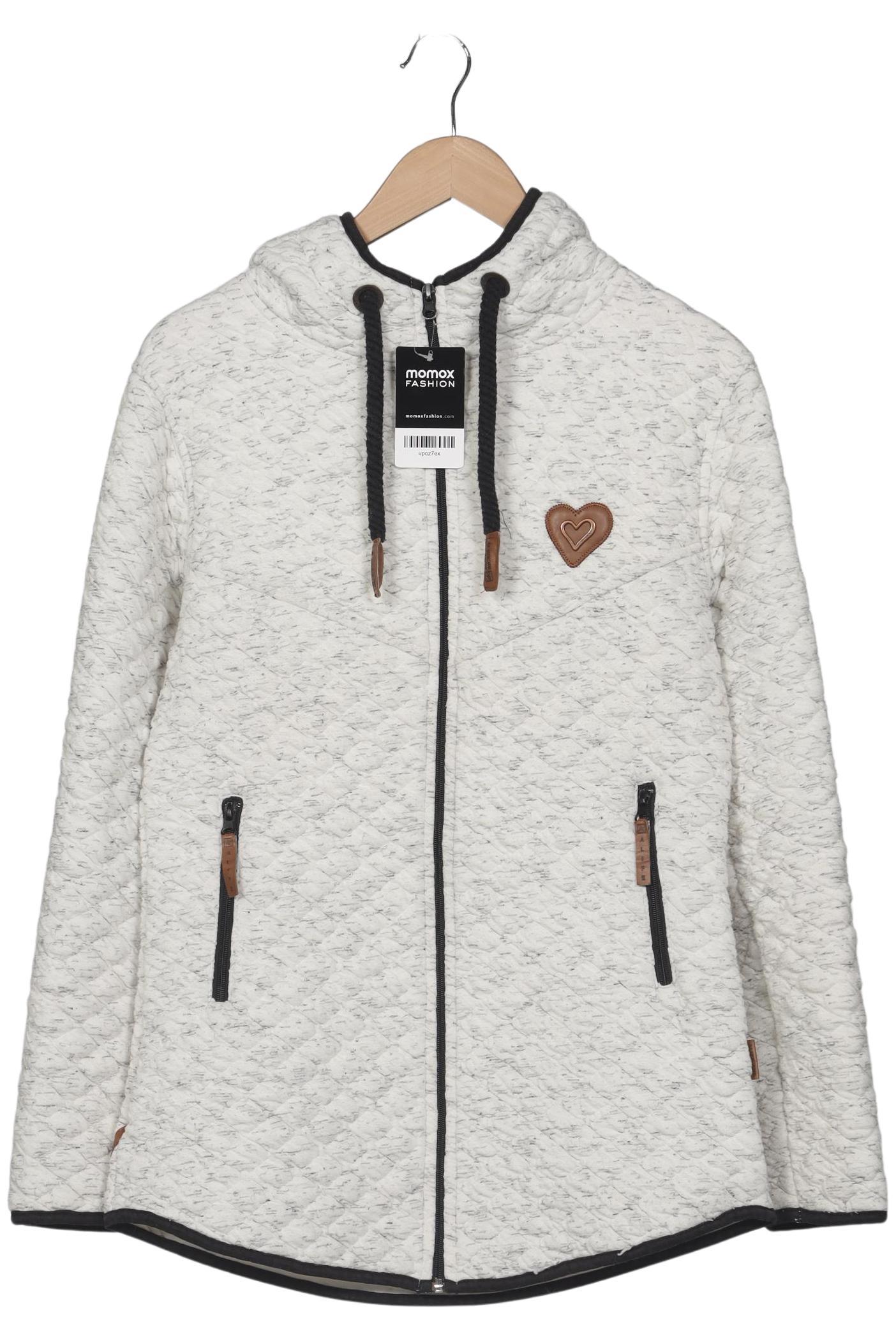 

Alife & Kickin Damen Kapuzenpullover, cremeweiß, Gr. 42