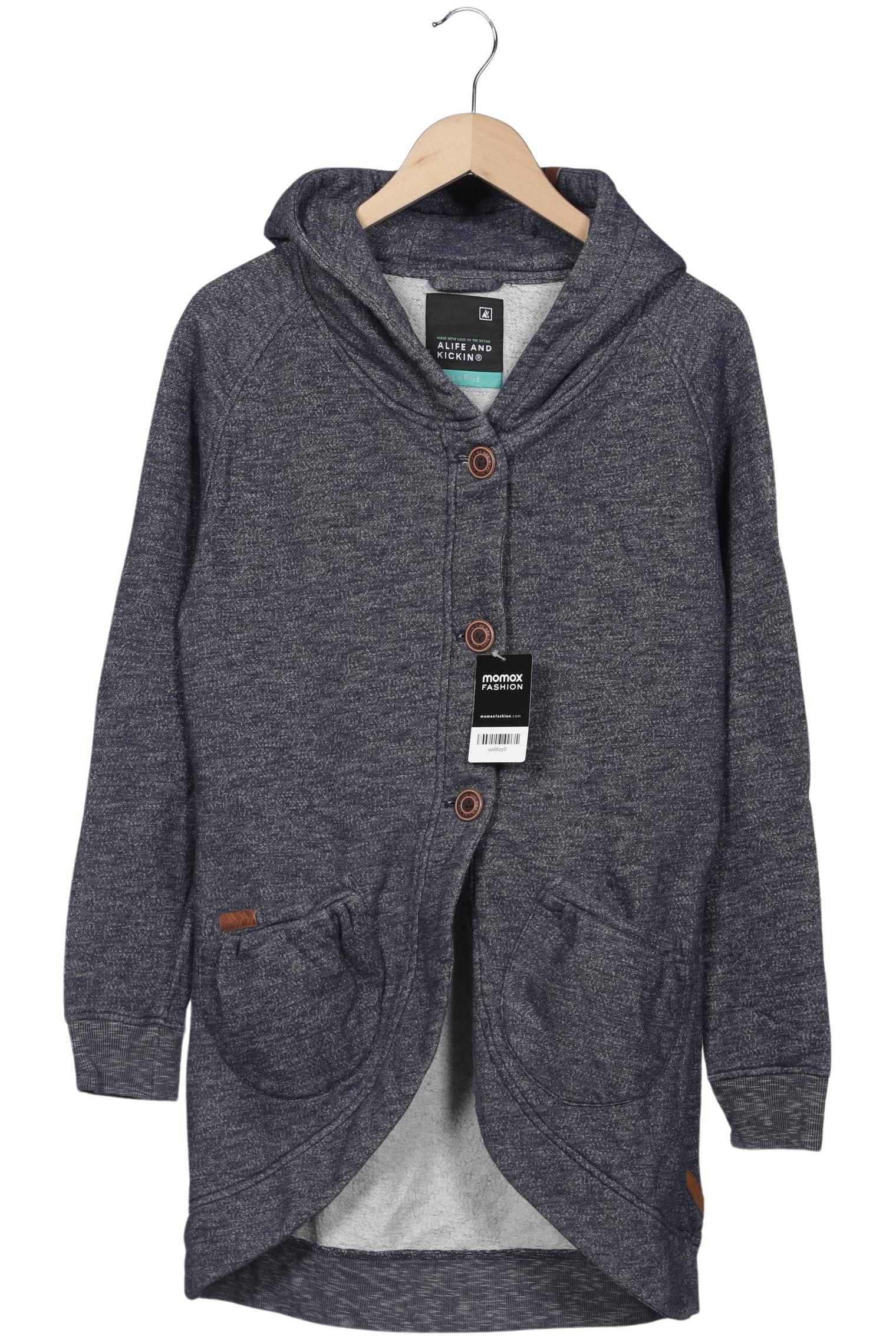 

Alife & Kickin Damen Kapuzenpullover, marineblau, Gr. 44