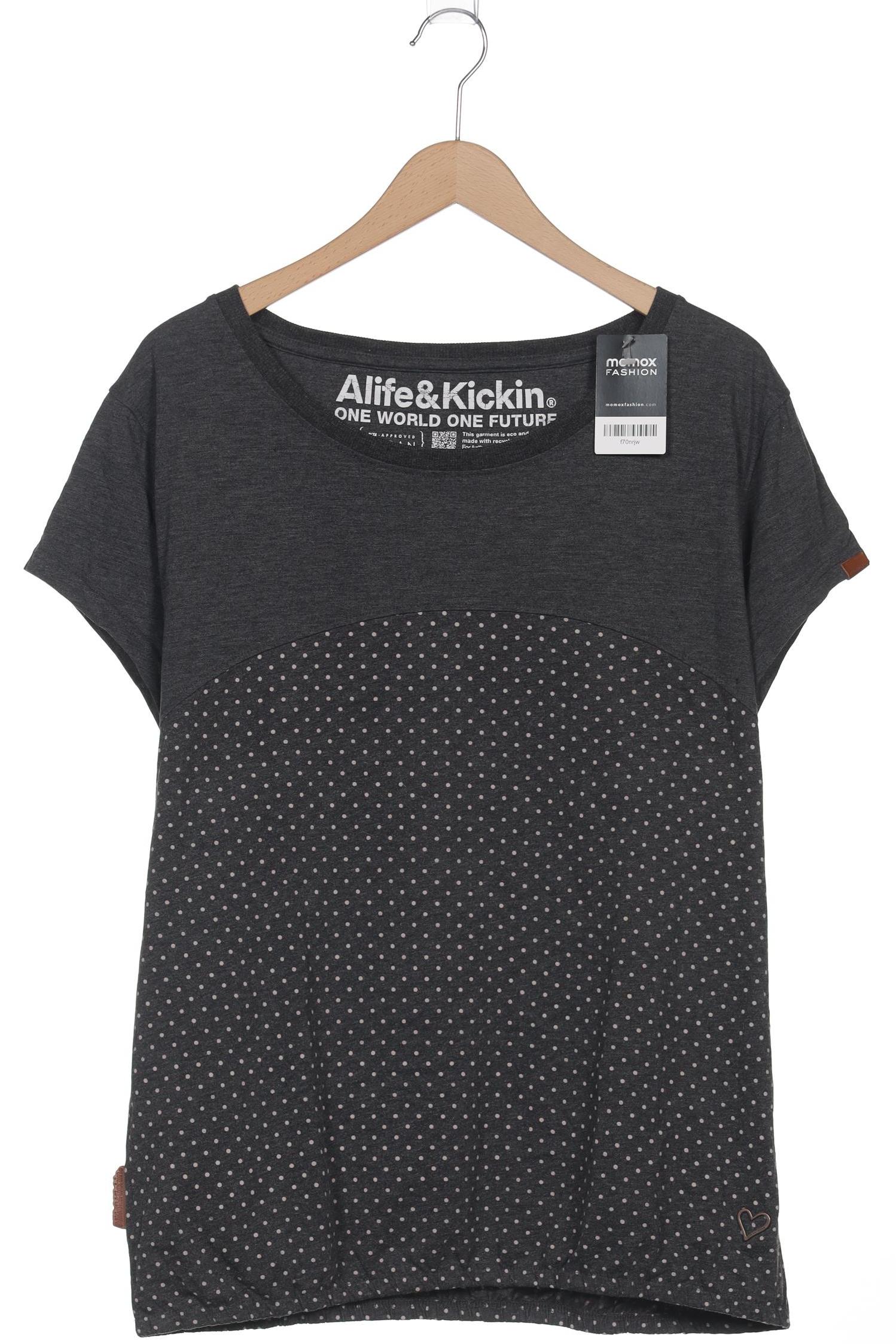 

Alife & Kickin Damen T-Shirt, grau, Gr. 46