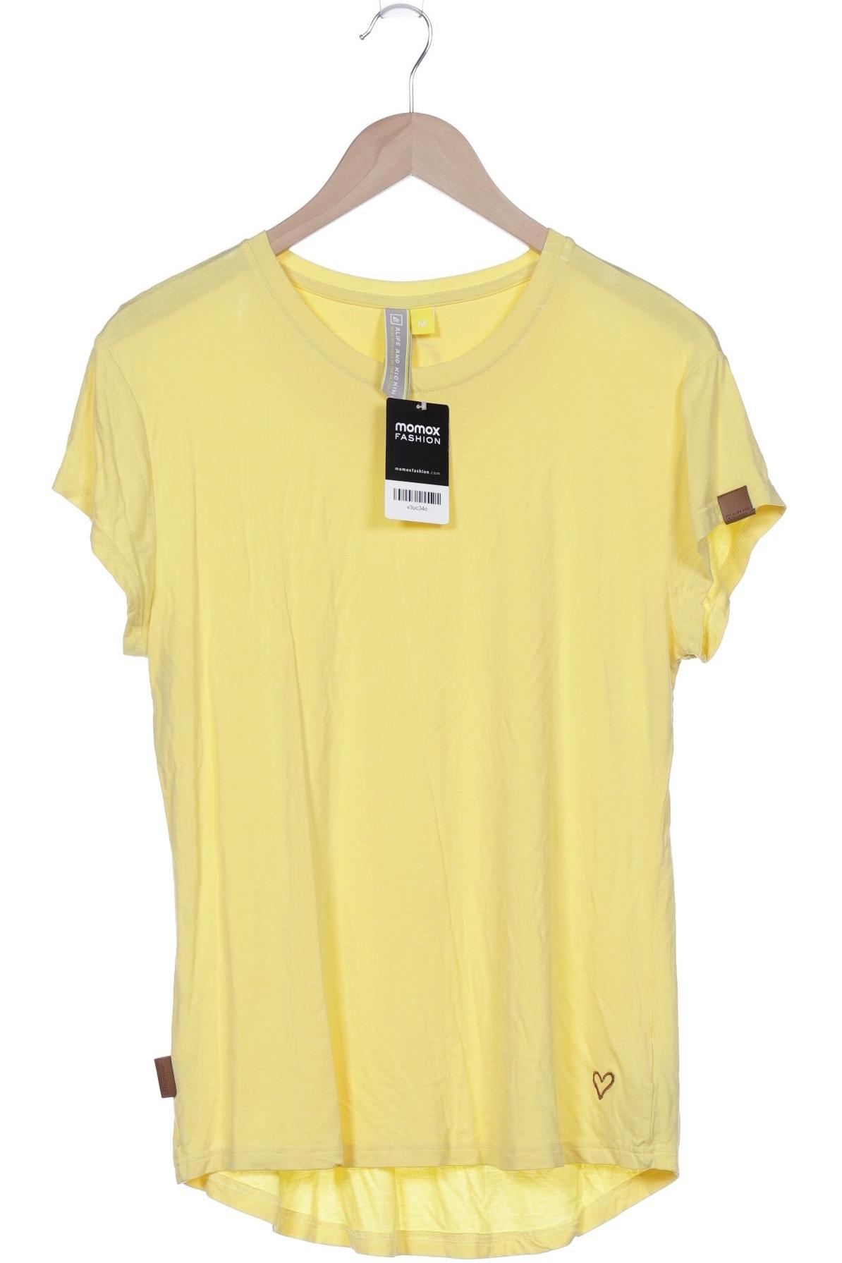 

Alife & Kickin Damen T-Shirt, gelb, Gr. 38