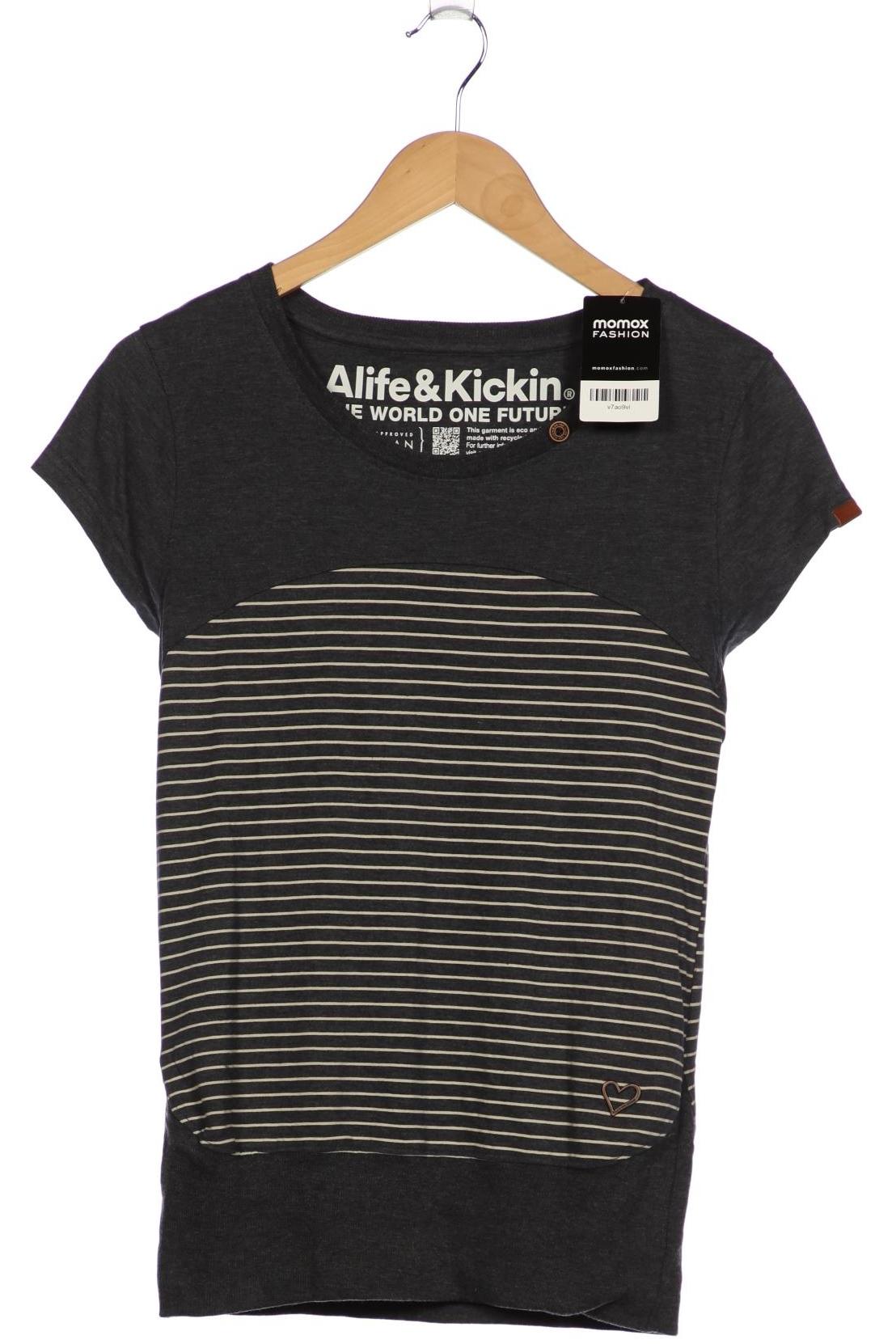 

Alife & Kickin Damen T-Shirt, grau, Gr. 34