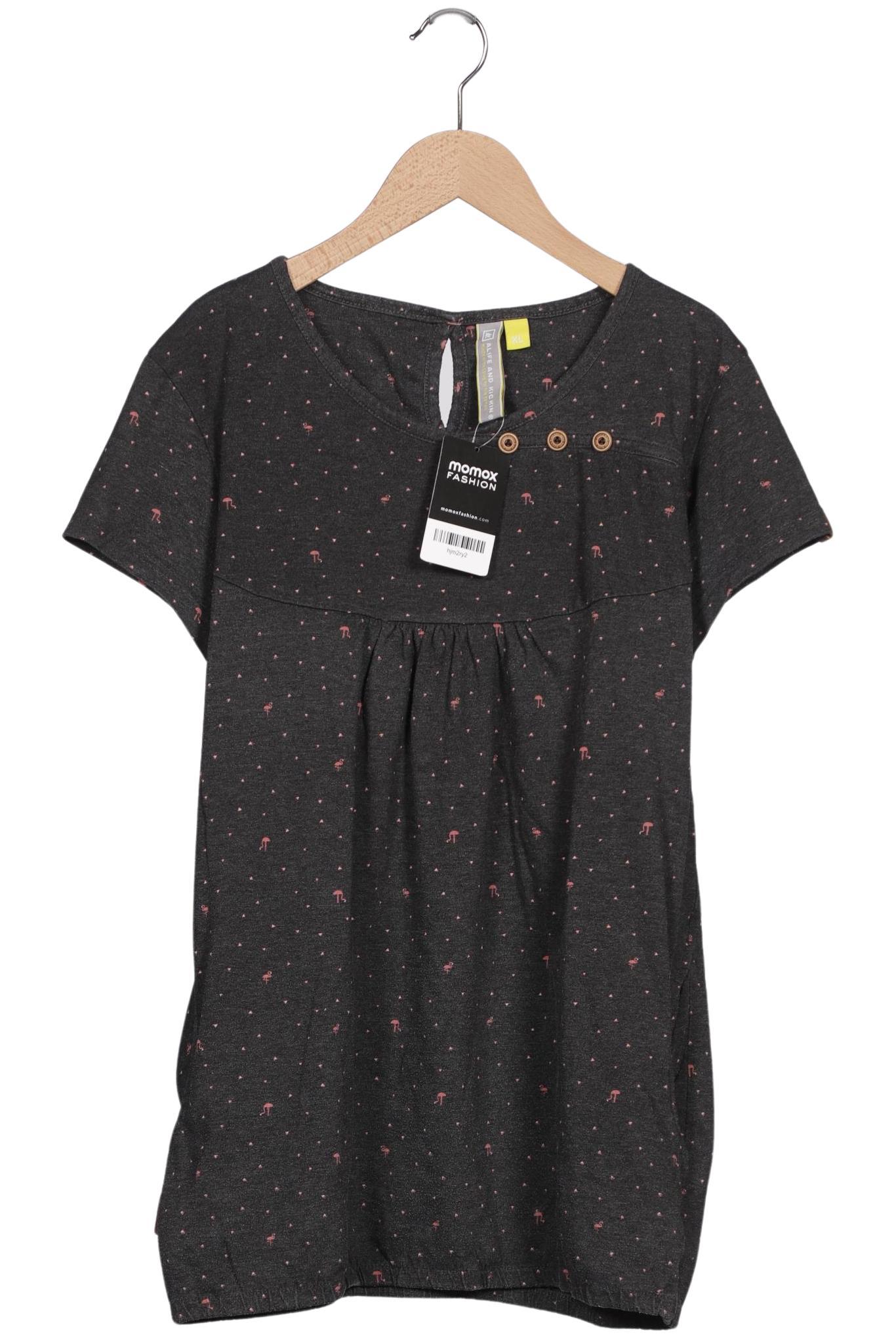 

Alife & Kickin Damen T-Shirt, grau, Gr. 44