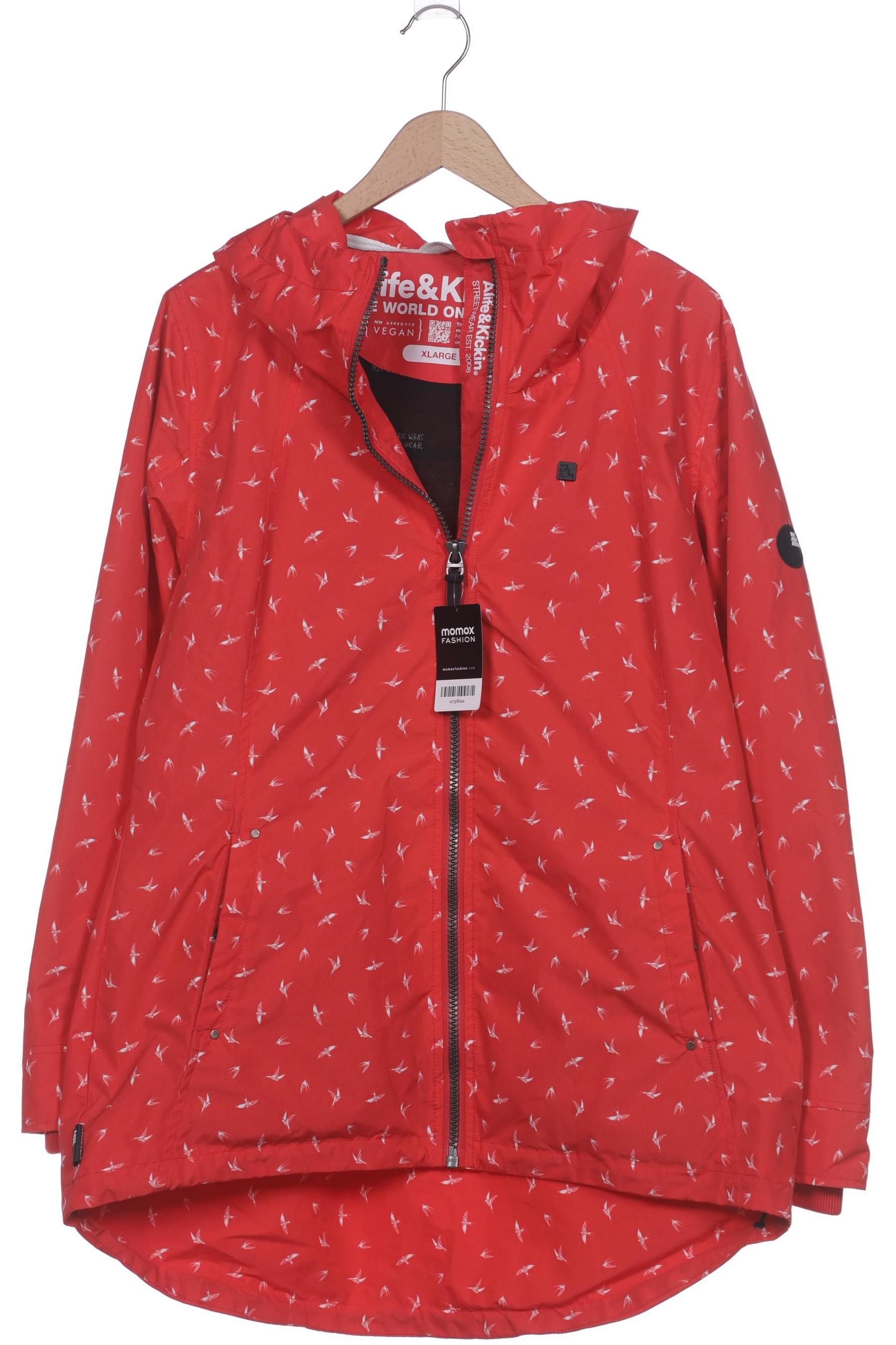 

Alife & Kickin Damen Jacke, rot, Gr. 44